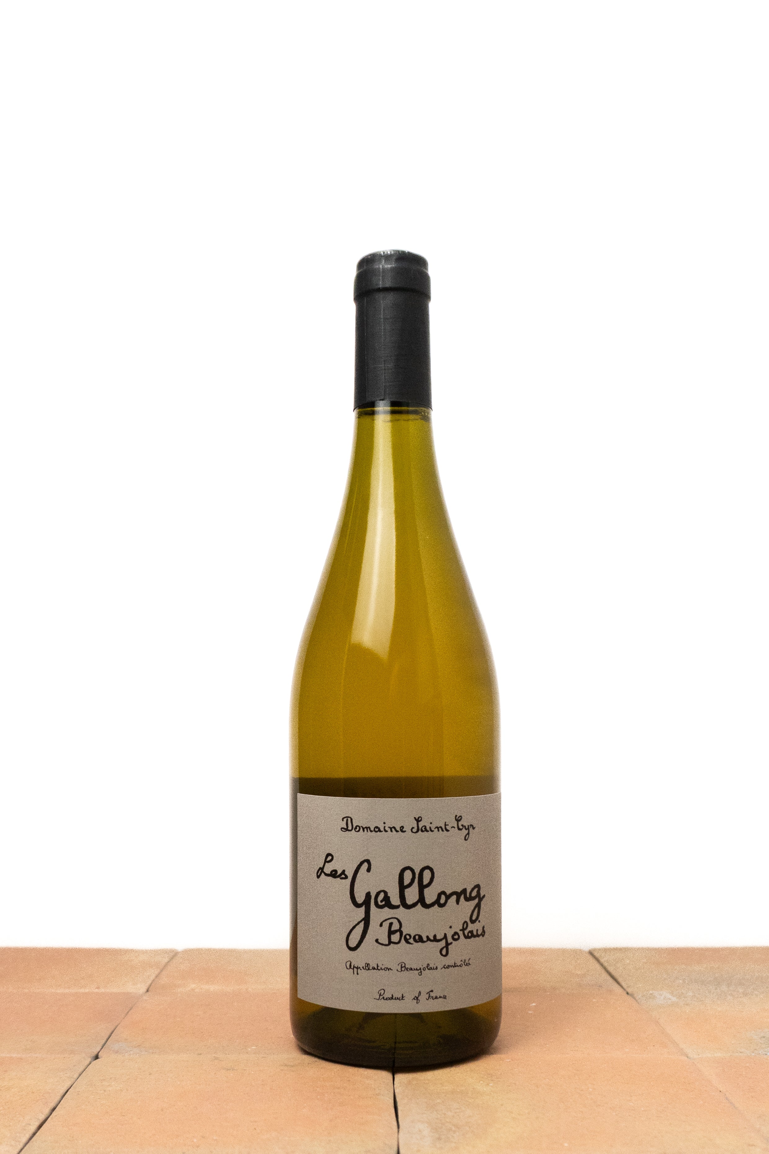 Beaujolais blanc "Les Gallong" 2023 - Domaine Saint-Cyr (BD & vin nature)