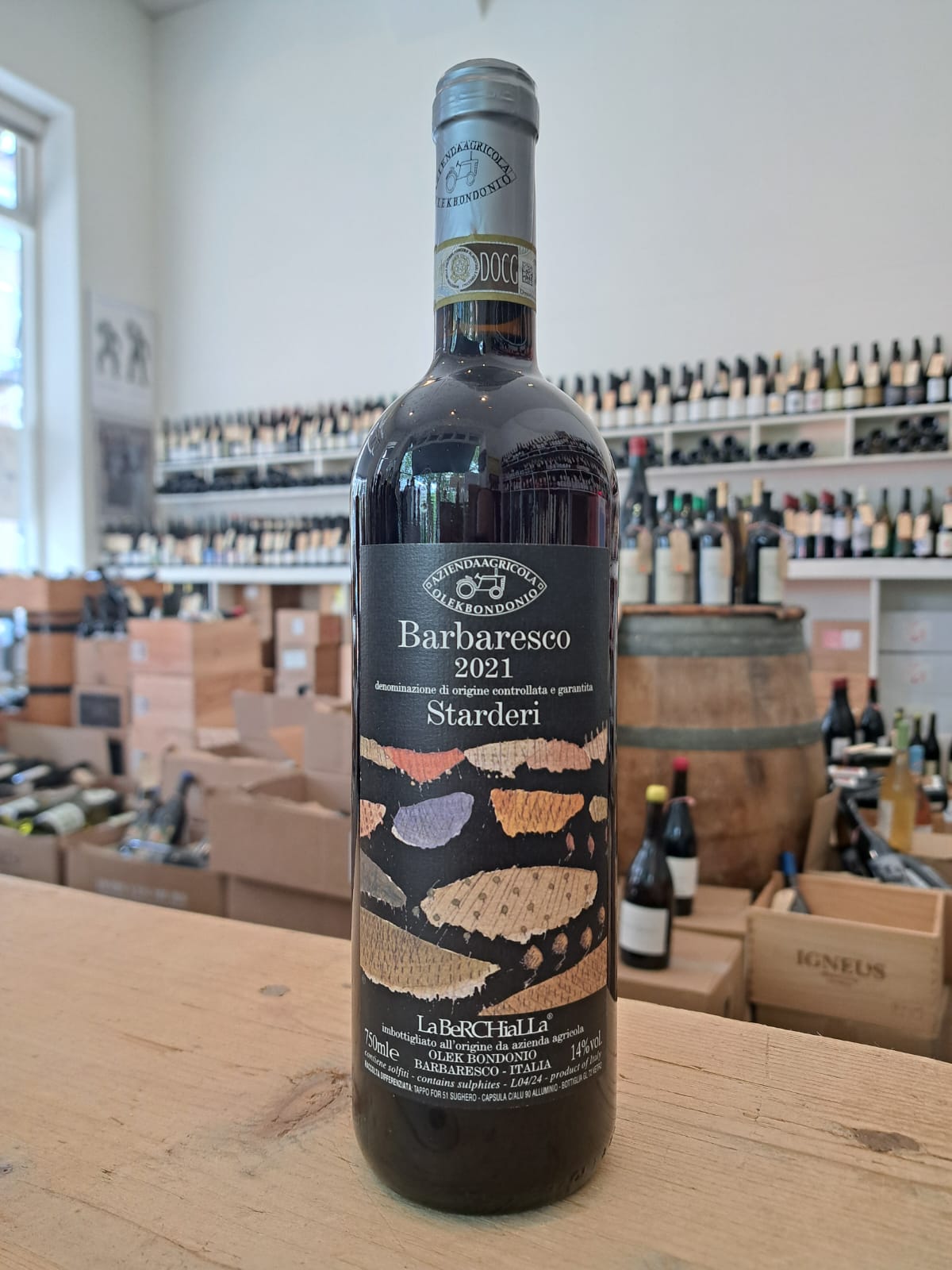 Barbaresco "Starderi" 2022 - Olek Bondonio (vin nature)