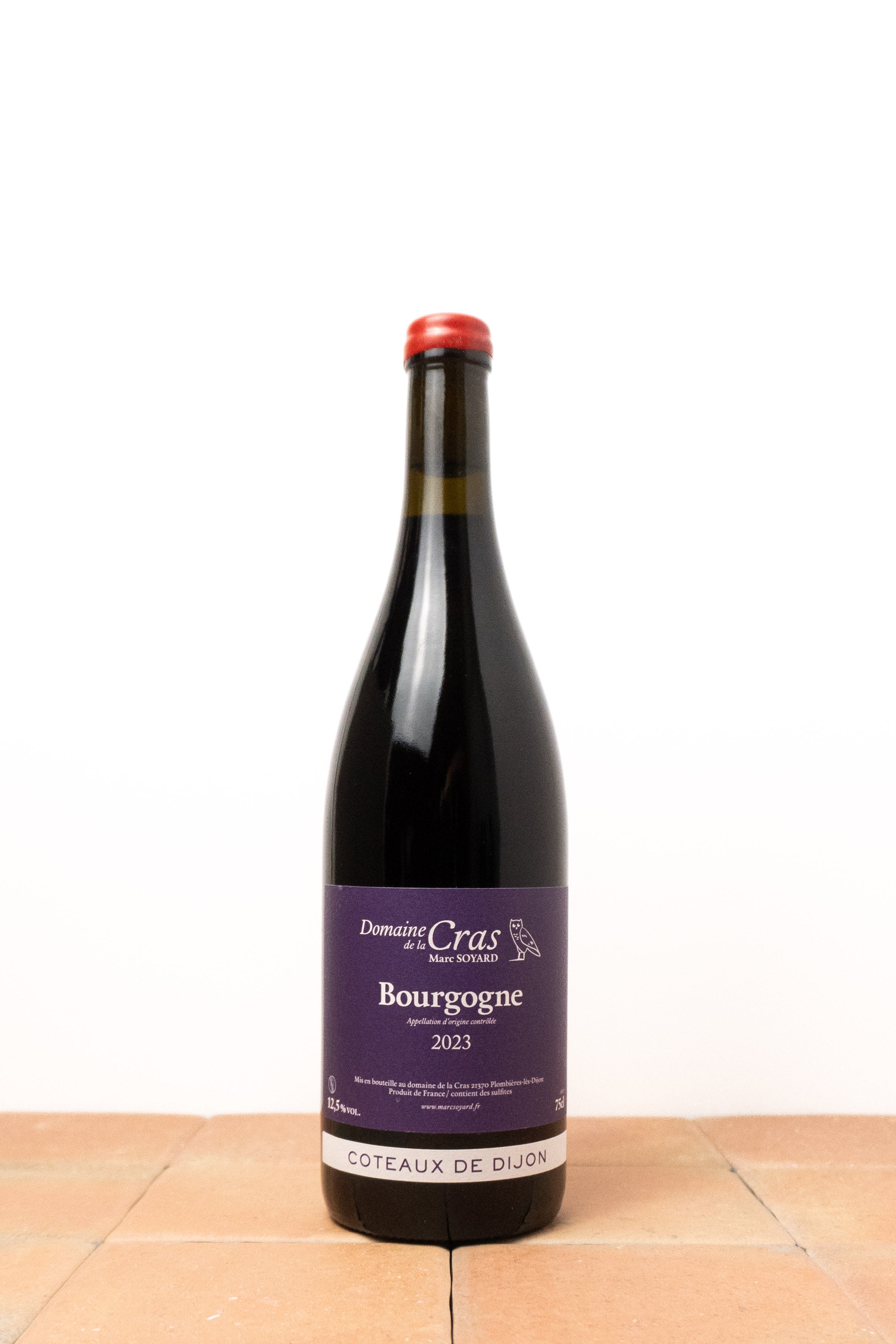 Coteaux de Dijon Bourgogne rouge (op allocatie) 2024 - Domaine de la Cras (BD & vin nature)
