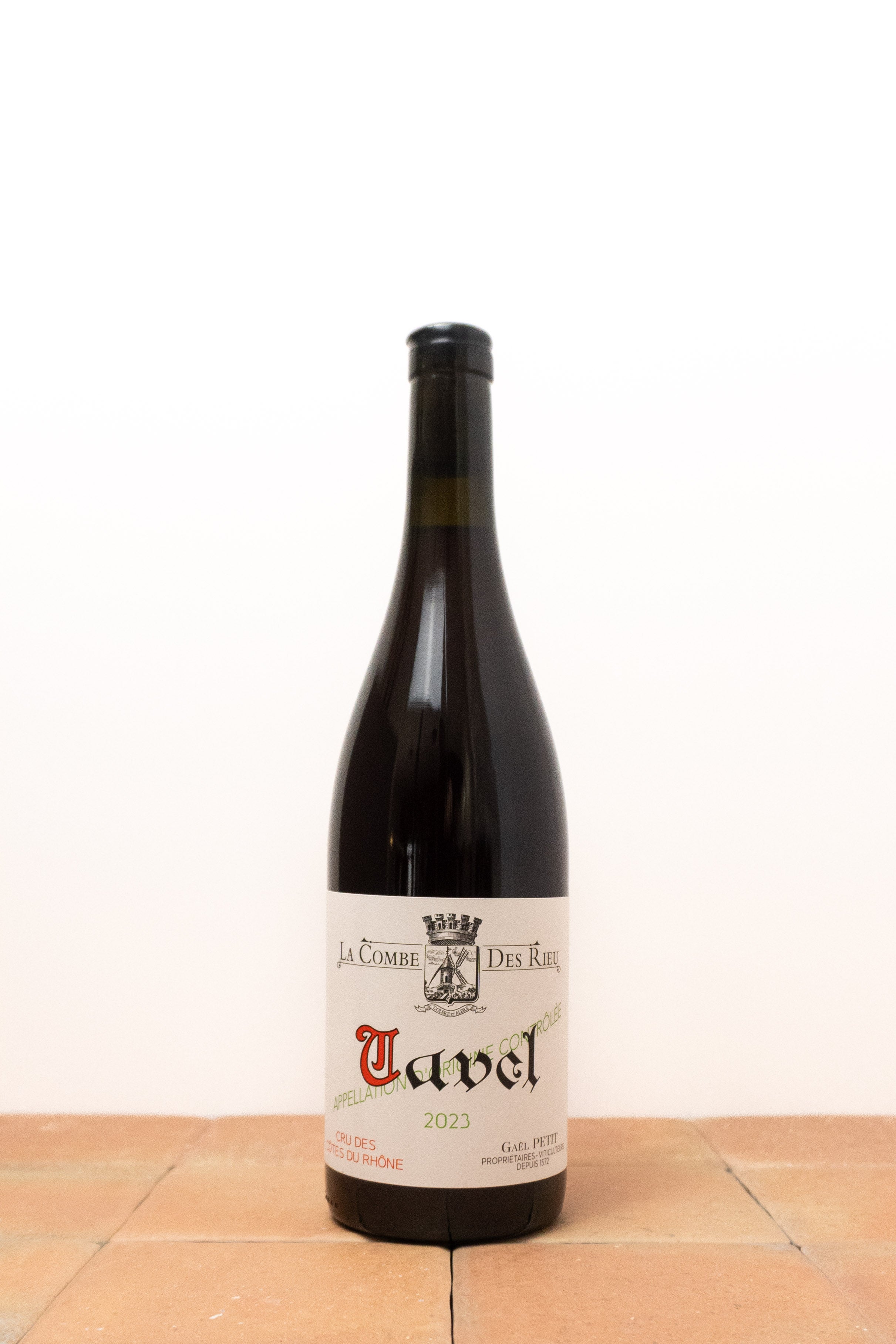 Tavel rosé "La Combe des Rieu" 2023 - Gaël Petit (vin nature)