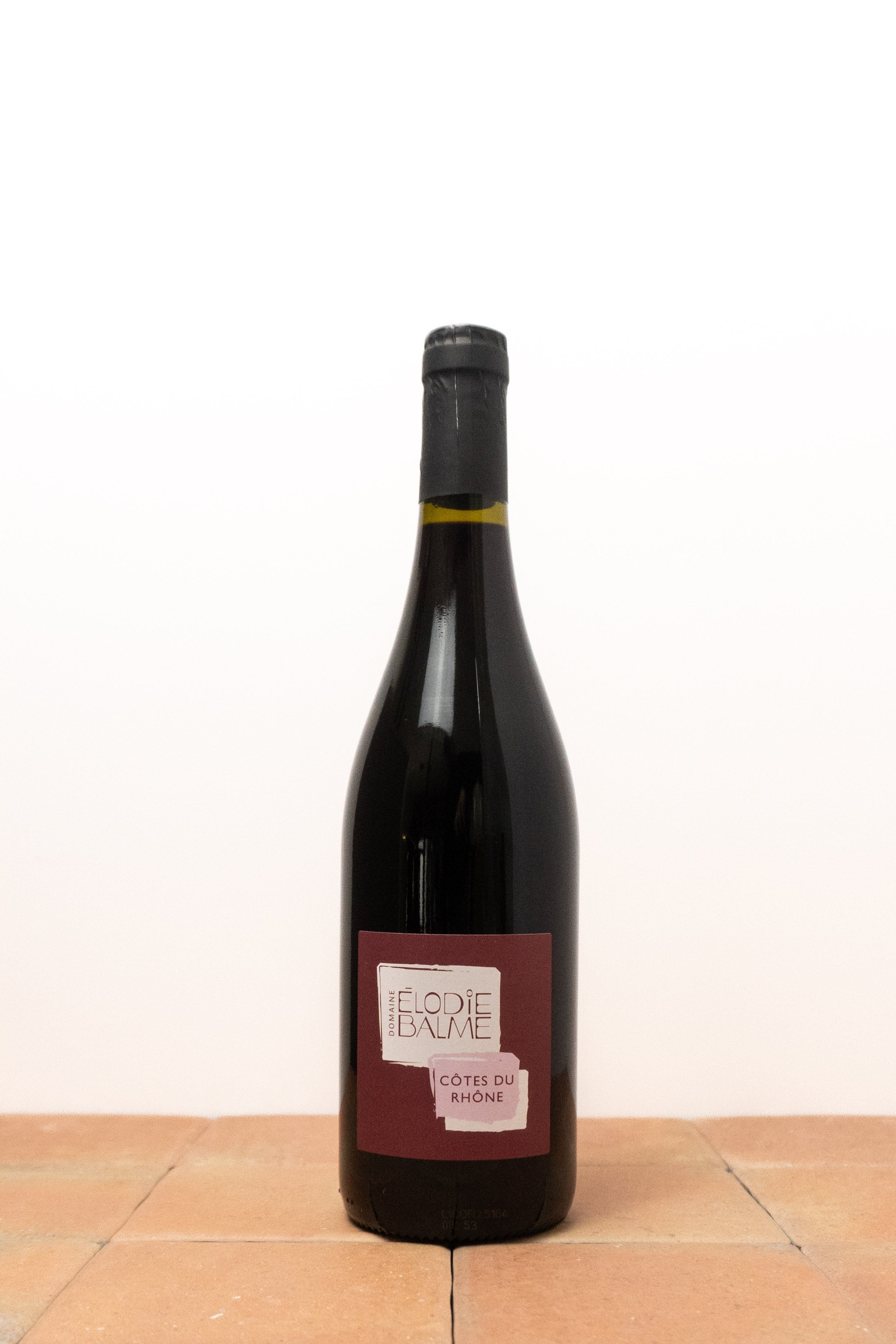 Côtes du Rhône rouge 2024 - Domaine Elodie Balme (vin nature)