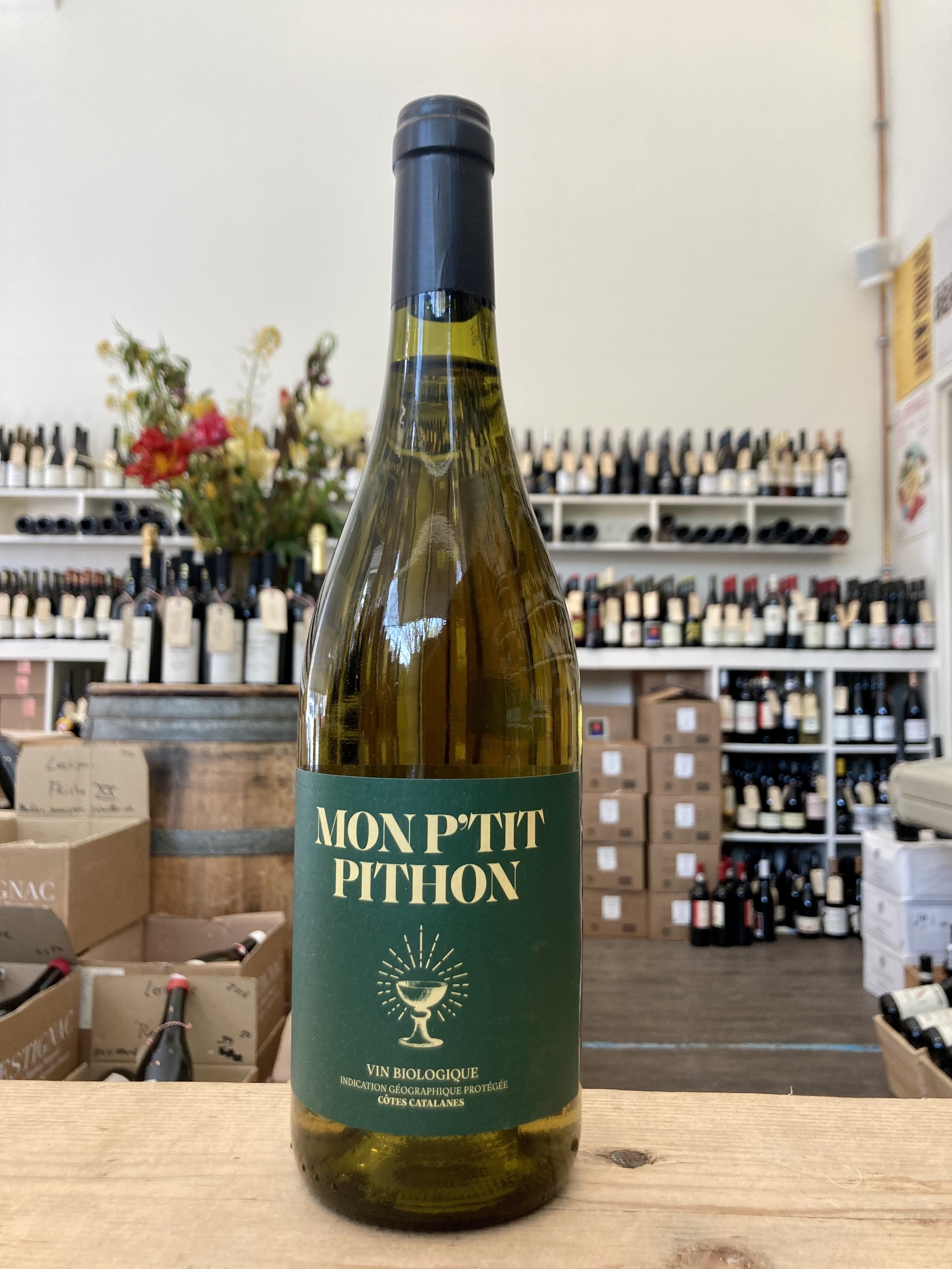 Côtes Catalanes blanc "Mon P’tit Pithon" 2024 - Olivier Pithon (BD & vin nature)