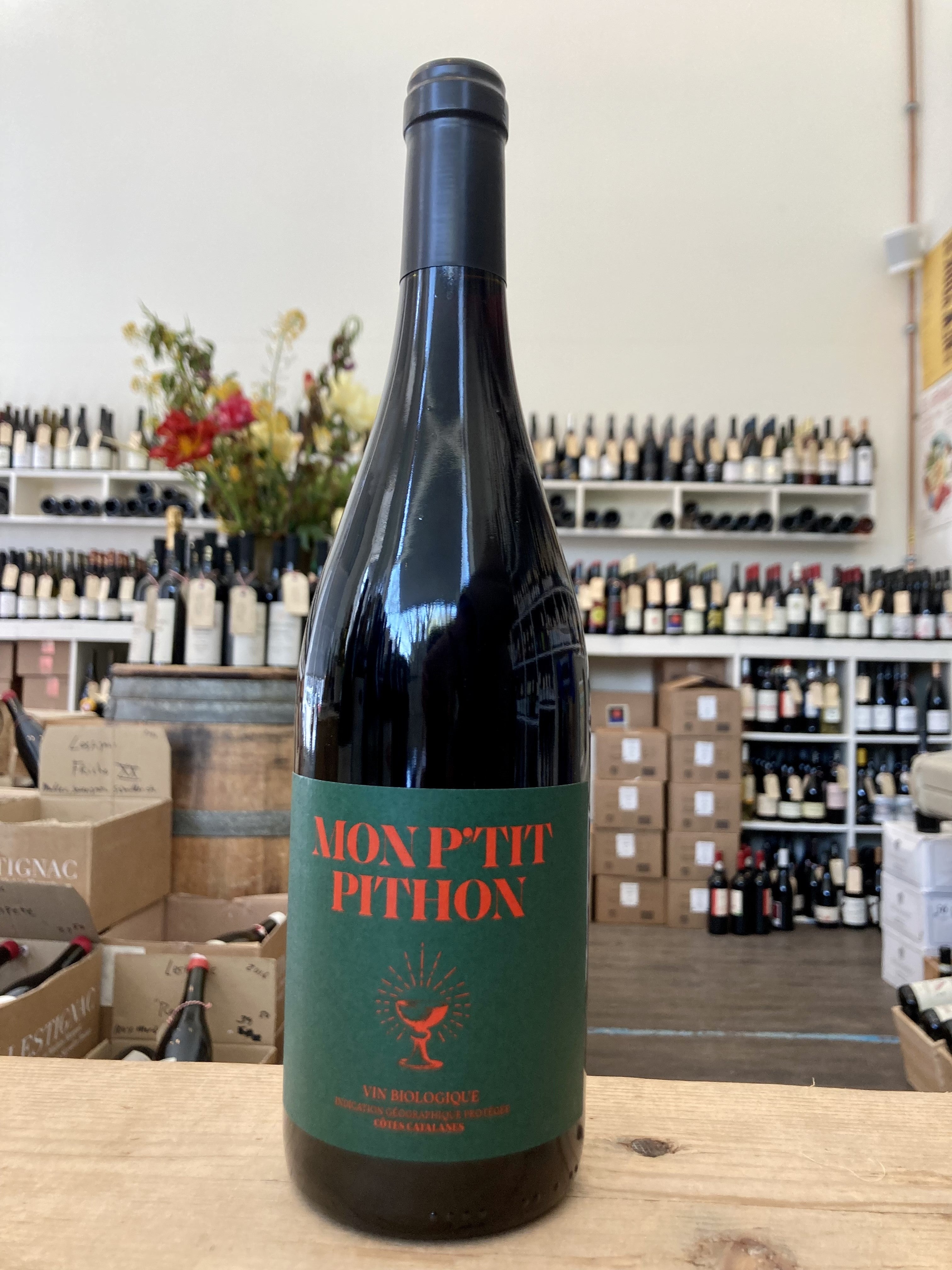 Côtes Catalanes rouge "Mon P’tit Pithon" 2025 - Olivier Pithon (BD & vin nature)