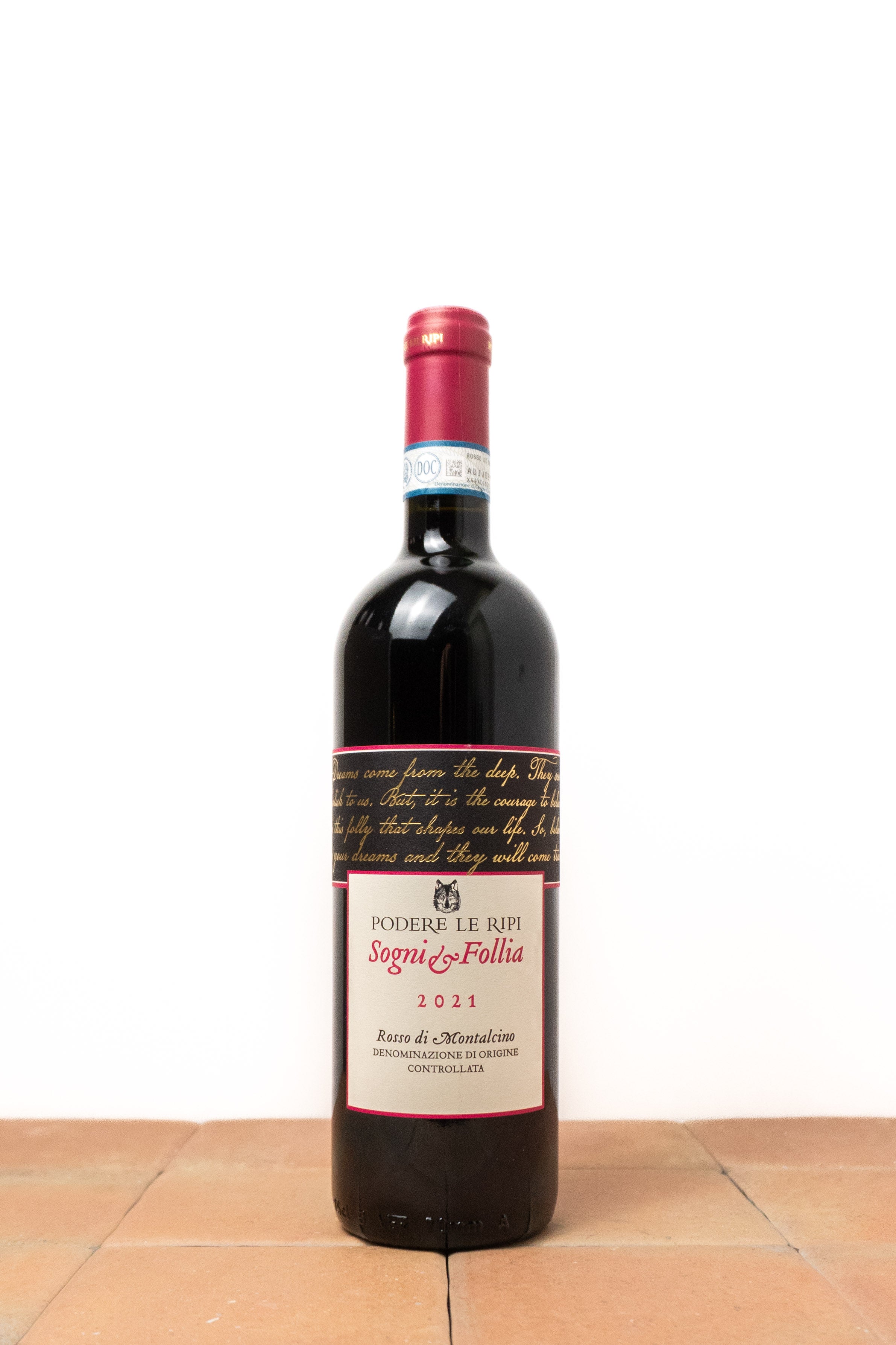 Rosso di Montalcino "Sogni e Folia" 2021 - Podere le Ripi (BD & vin nature)