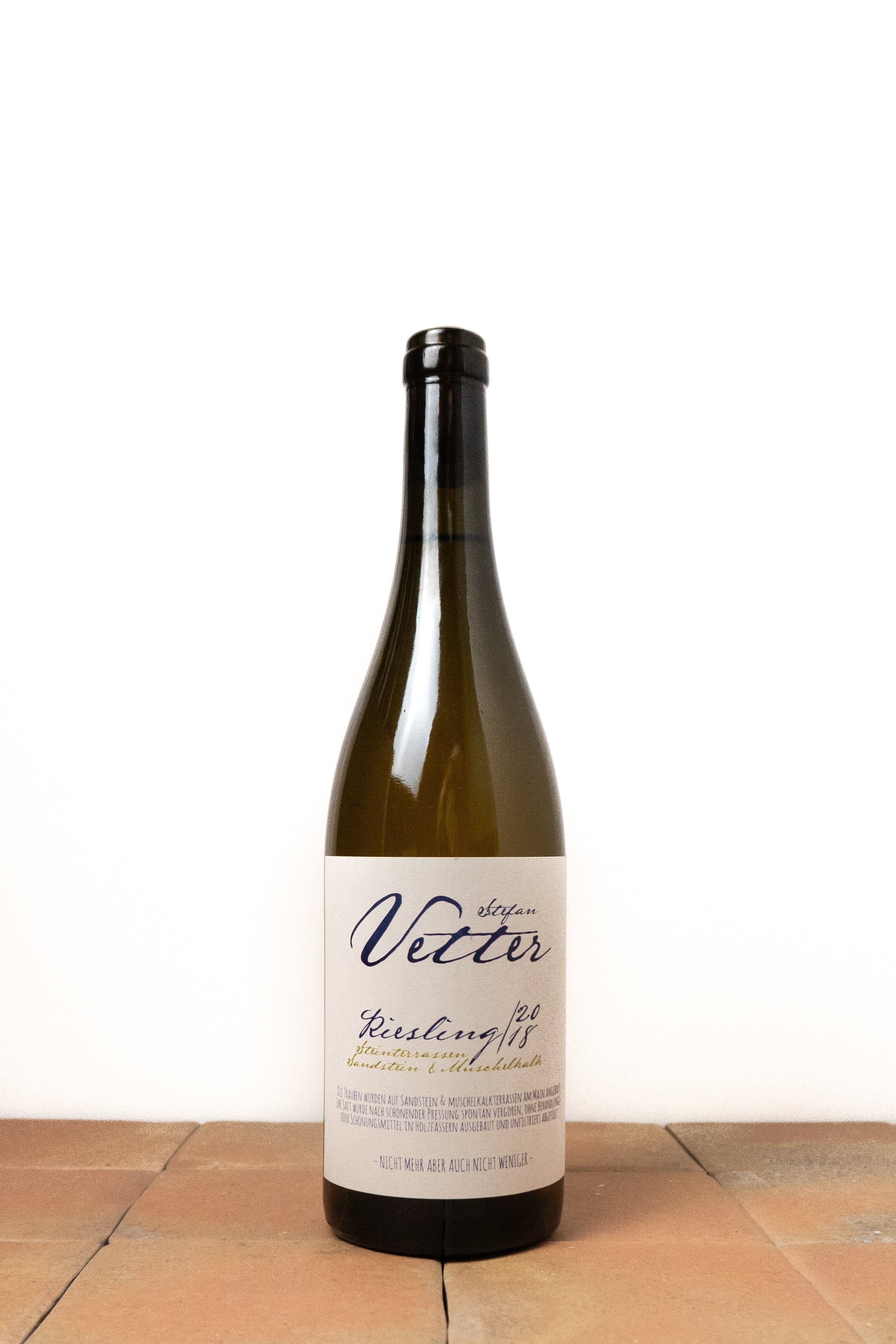 Franconie "Riesling Steinterrassen" 2018 - Stefan Vetter
