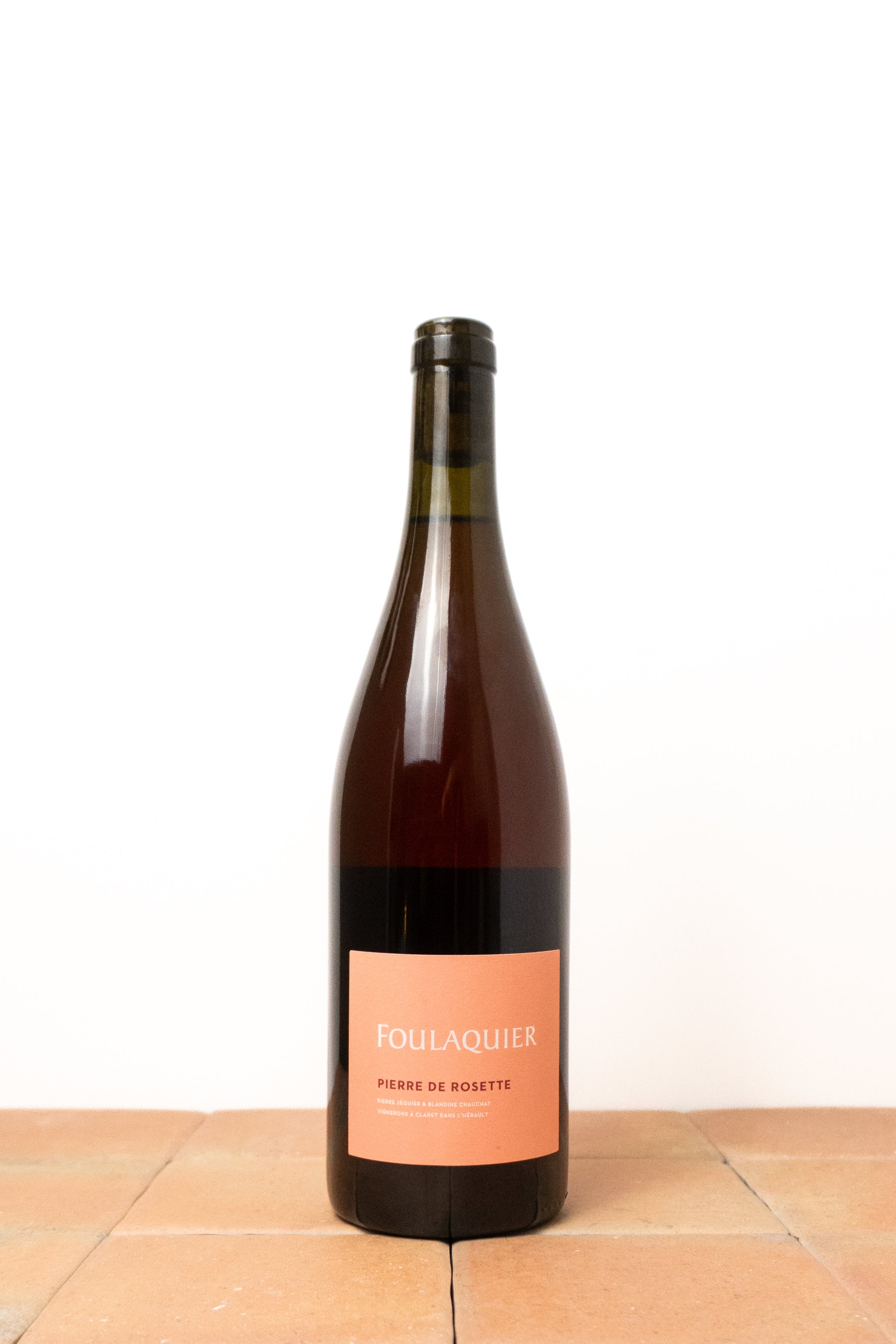 Vin de France rosé "Pierre de Rosette" 2023 - Mas Foulaquier (BD & vin nature)