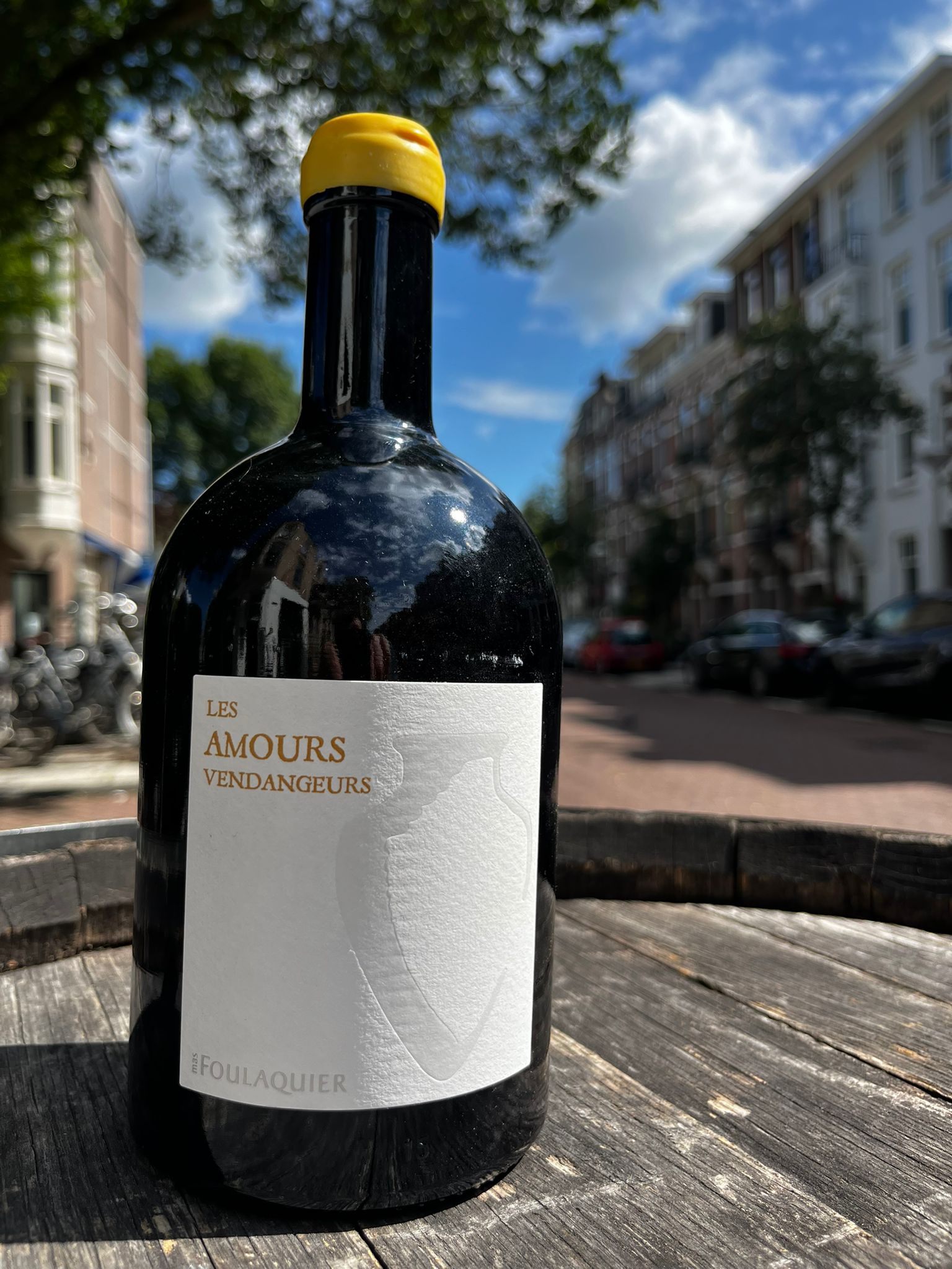 Vin de France blanc "Amours Vendangeurs" 2022 - Mas Foulaquier (BD & vin nature)