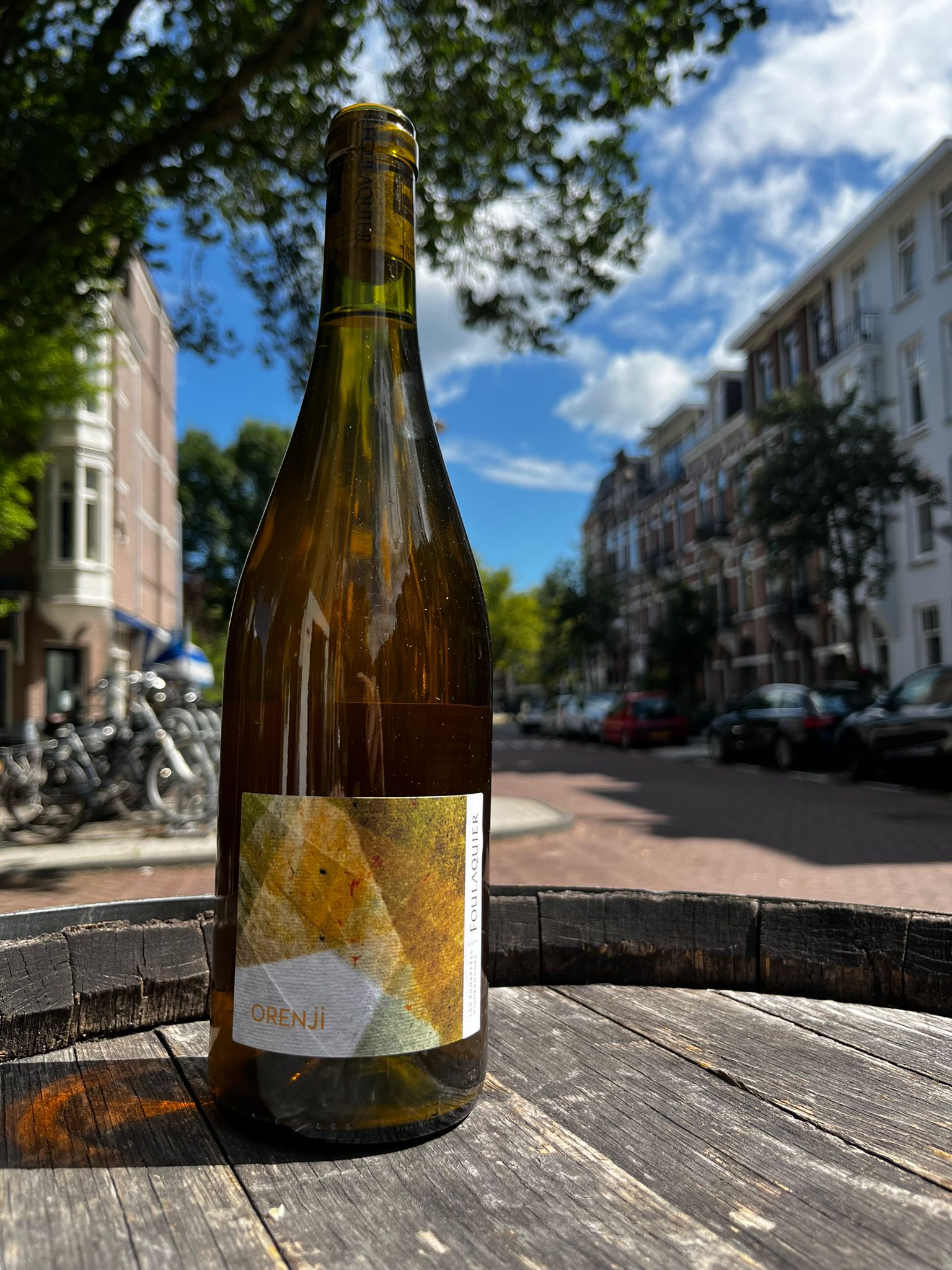 Vin de France orange "Orenji" Primeur 2025 - Mas Foulaquier (BD & vin nature)