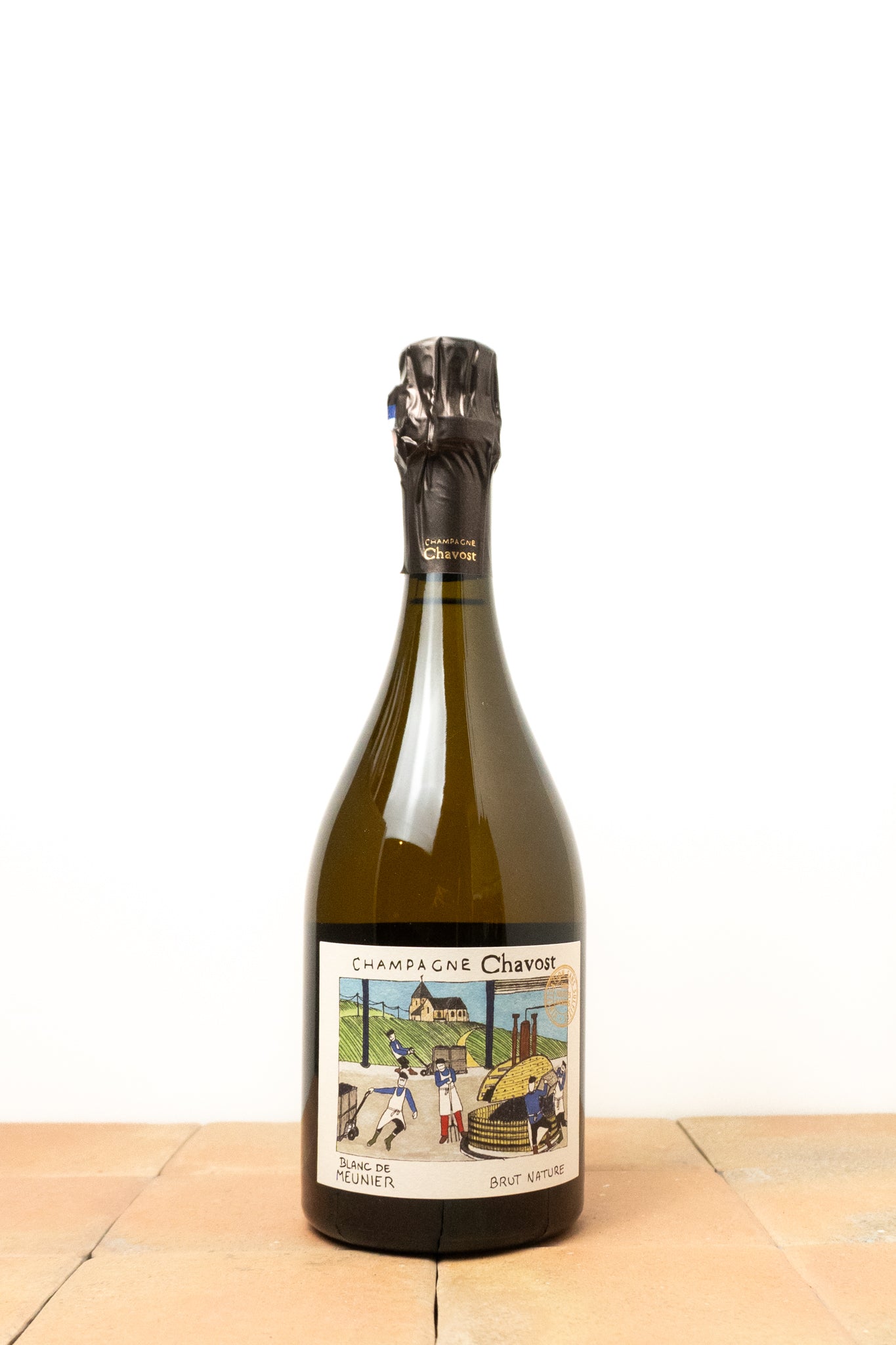 Champagne "Blanc de Meunier" Brut Nature SA - Chavost (vin nature)