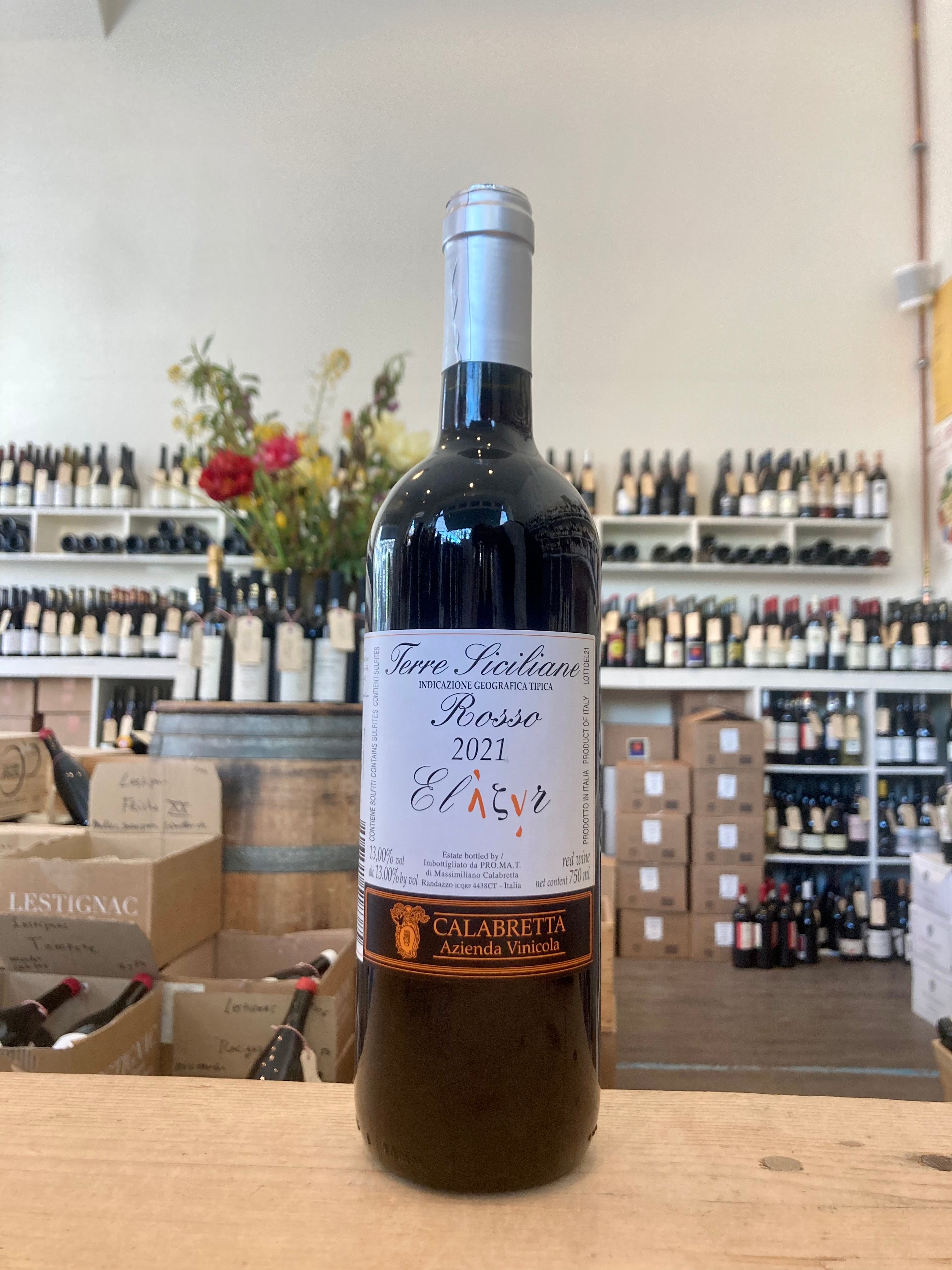 IGT Siciliane Rosso "Elisir" 2024 - Massimiliano Calabretta (BD & vin nature)