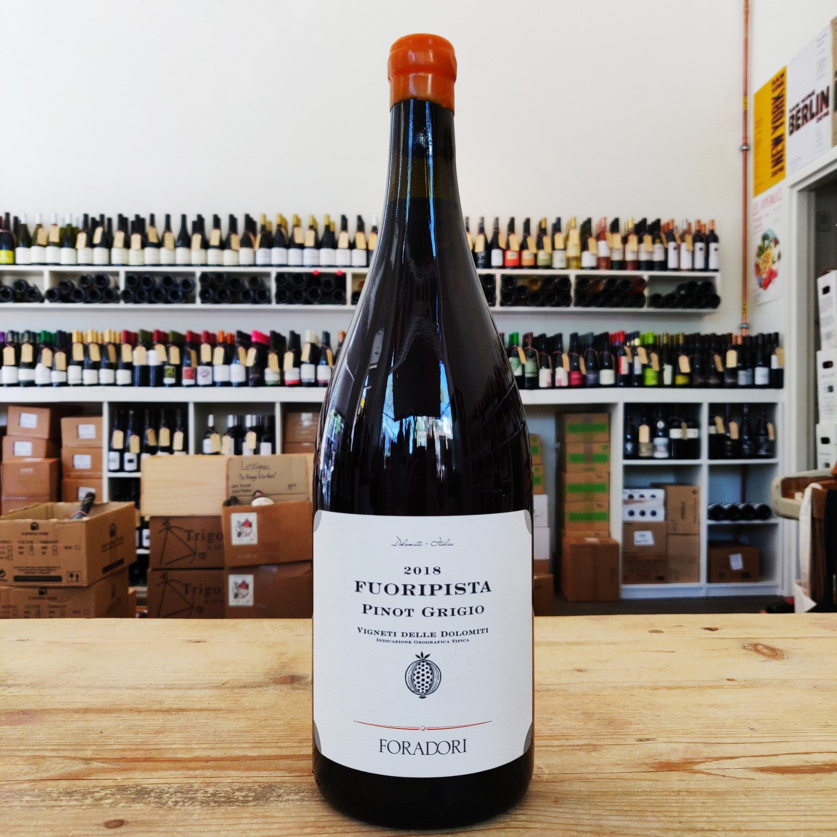 MAGNUM Fuoripista 'Pinot Grigio' 2018 150cl - Elisabetta Foradori - Pieksman Wijnen