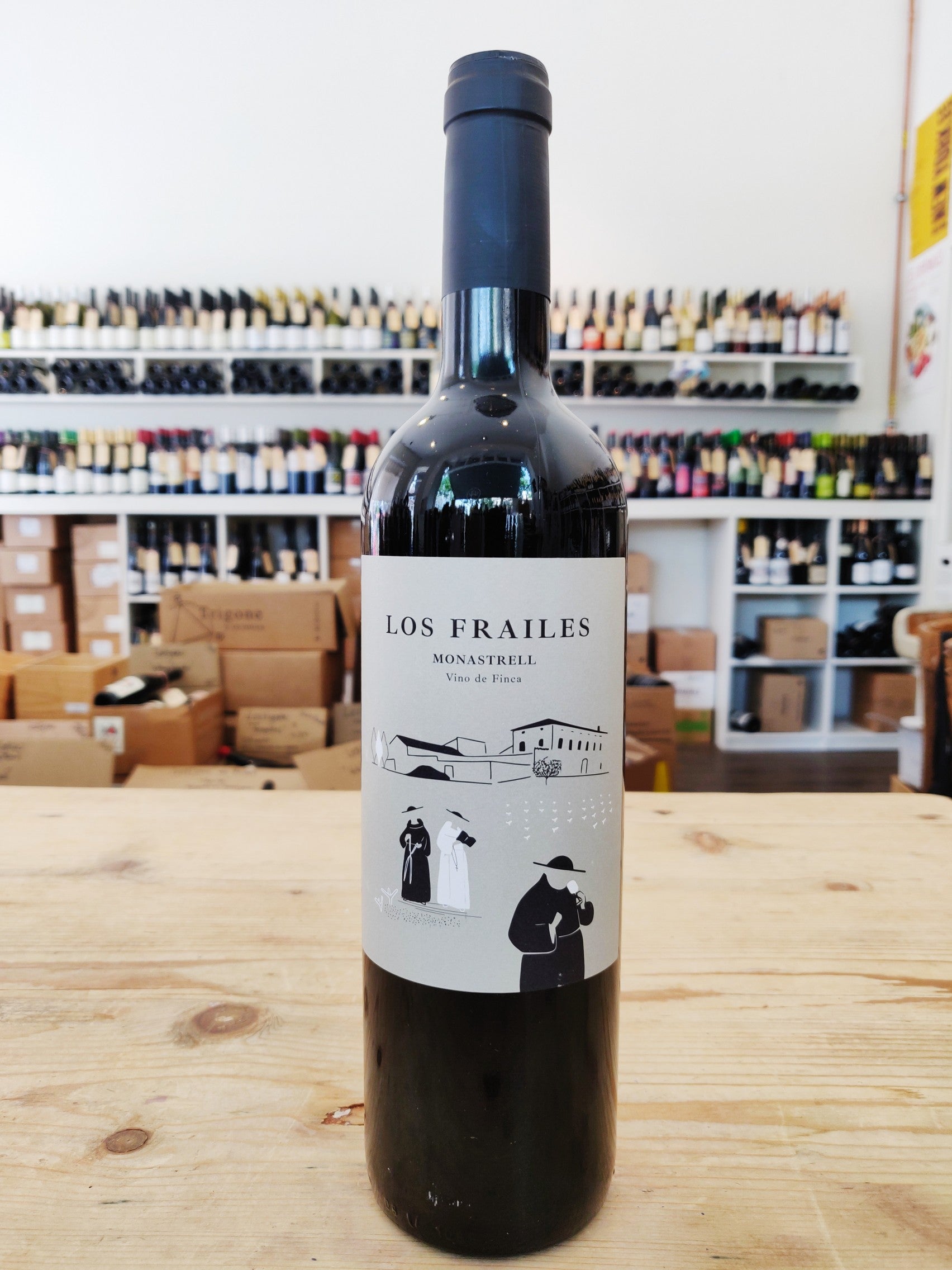 Valencia tinto "Monastrell" 2019 - Casa los Frailes - Pieksman Wijnen