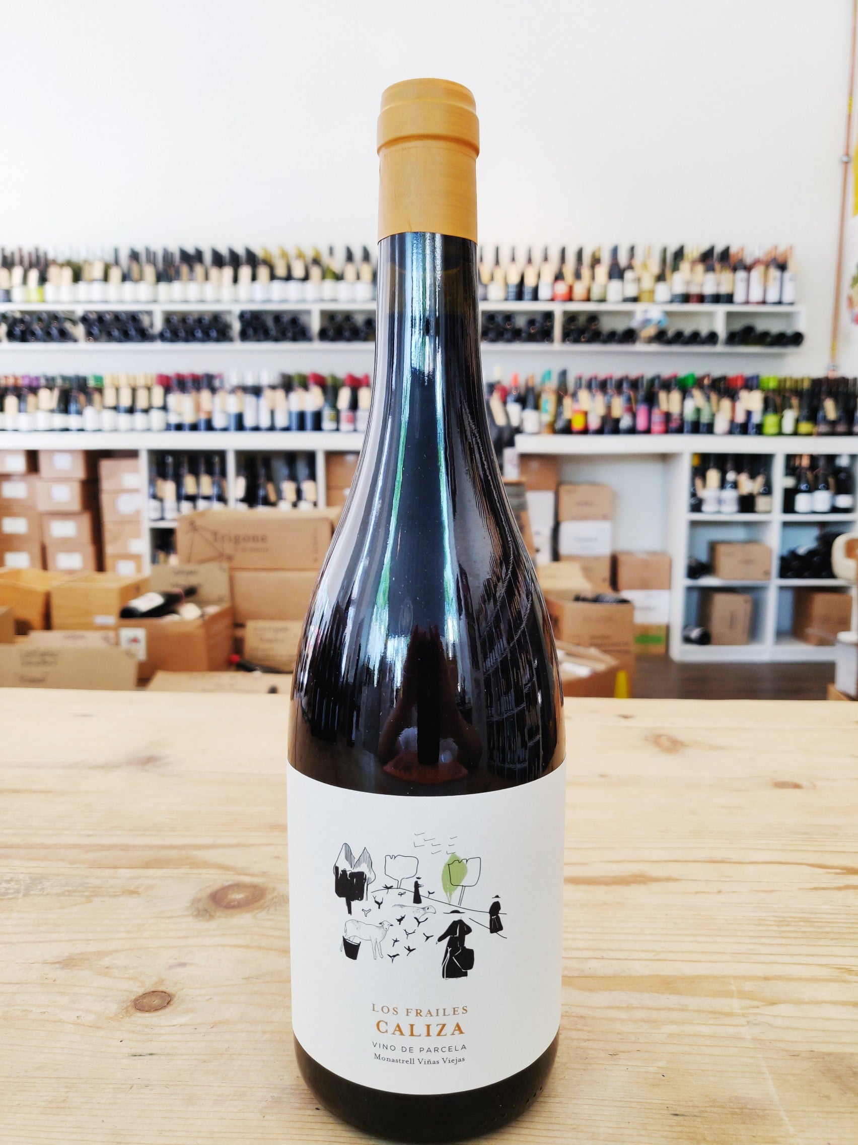 Valencia tinto "Caliza" 2017 - Casa los Frailes - Pieksman Wijnen