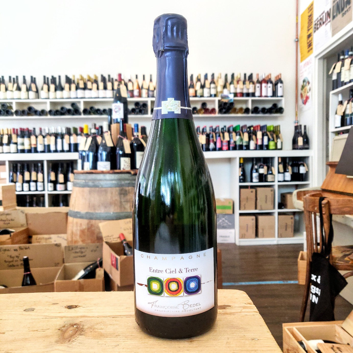 Champagne Cuvee "Entre Ciel et Terre" Extra Brut 2013 - Françoise Bedel - Pieksman Wijnen