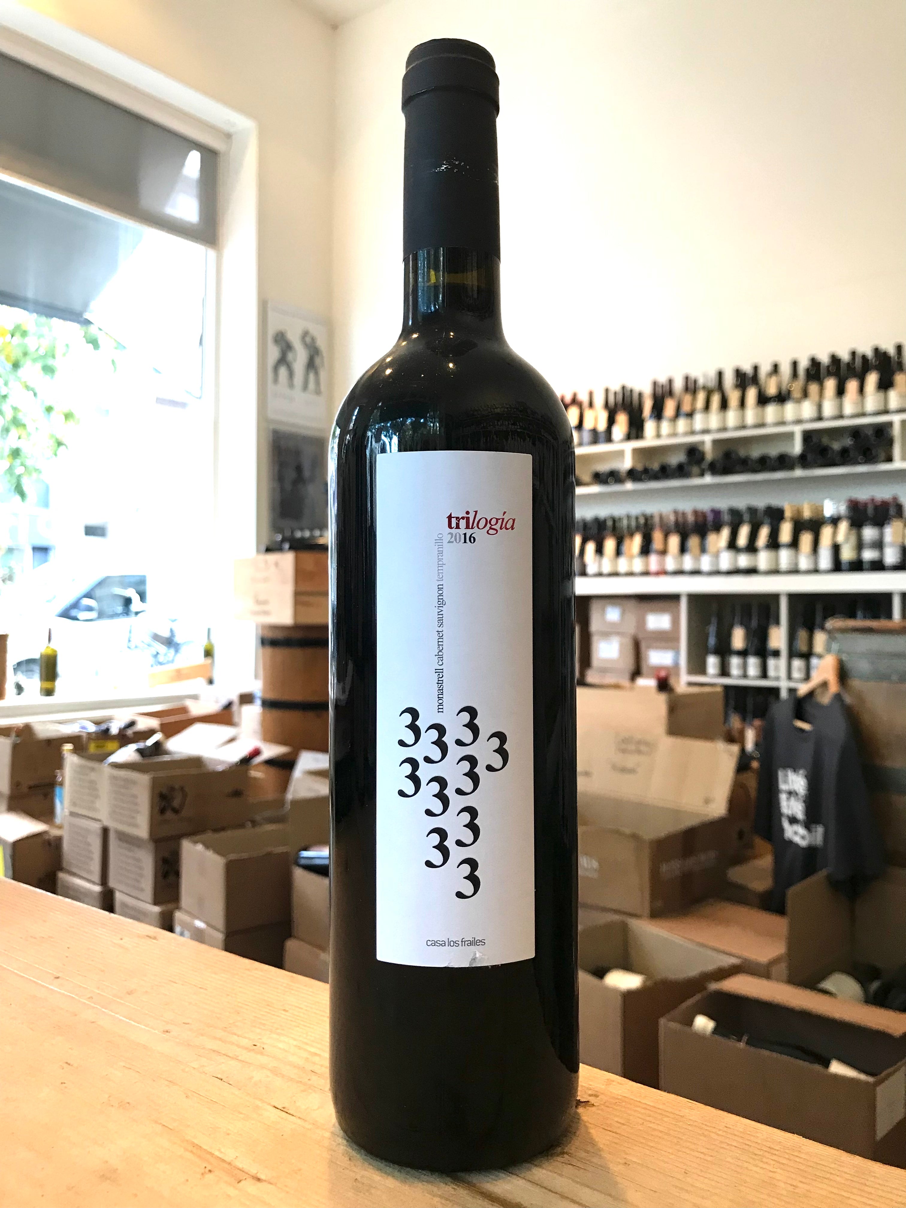 Valencia tinto "Trilogia" 2021 - Casa Los Frailes (BD & vin nature)