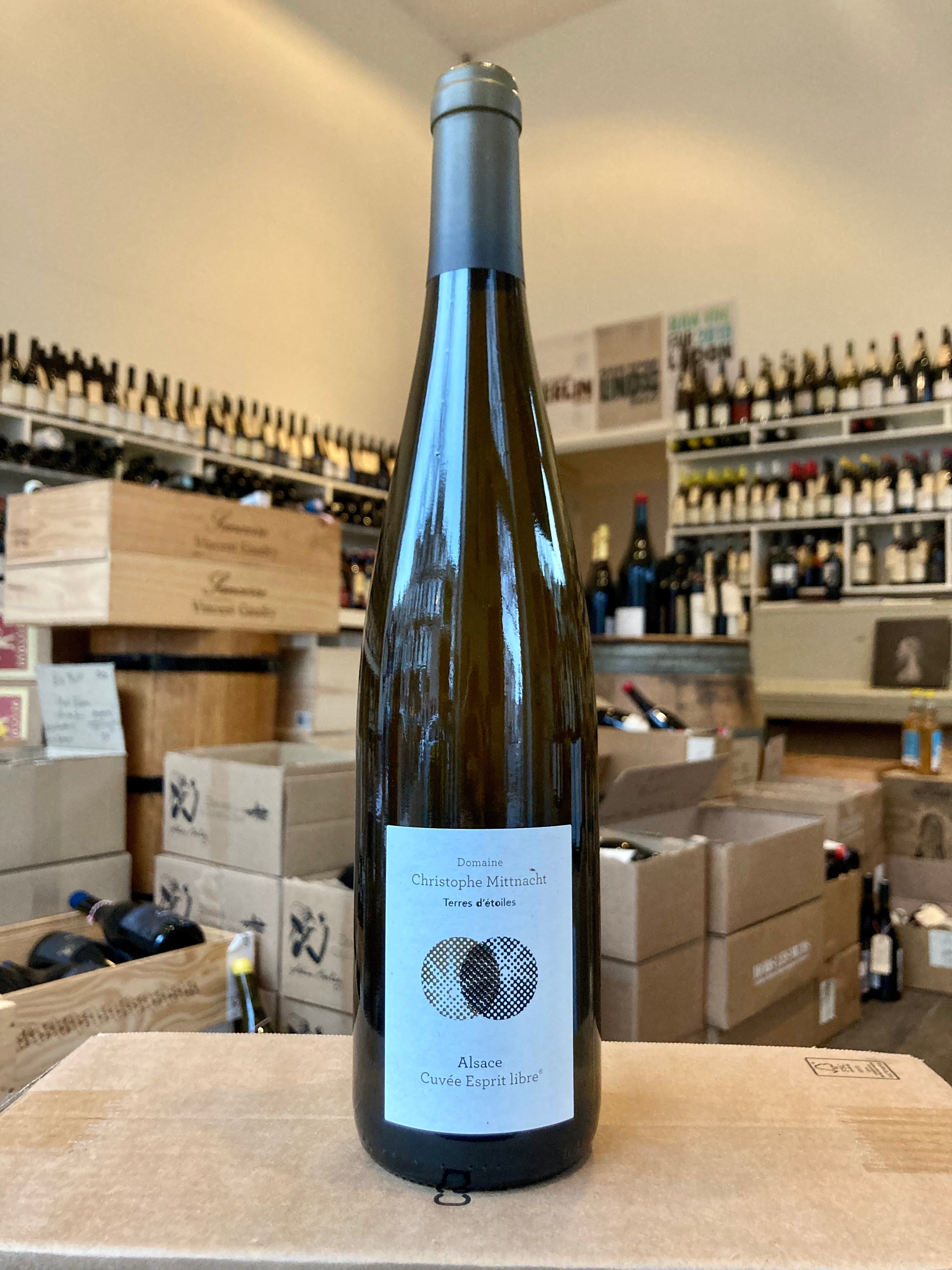 Pinot Blanc "Esprit Libre" Nature 2021 - Christophe Mittnacht (BD & vin nature)
