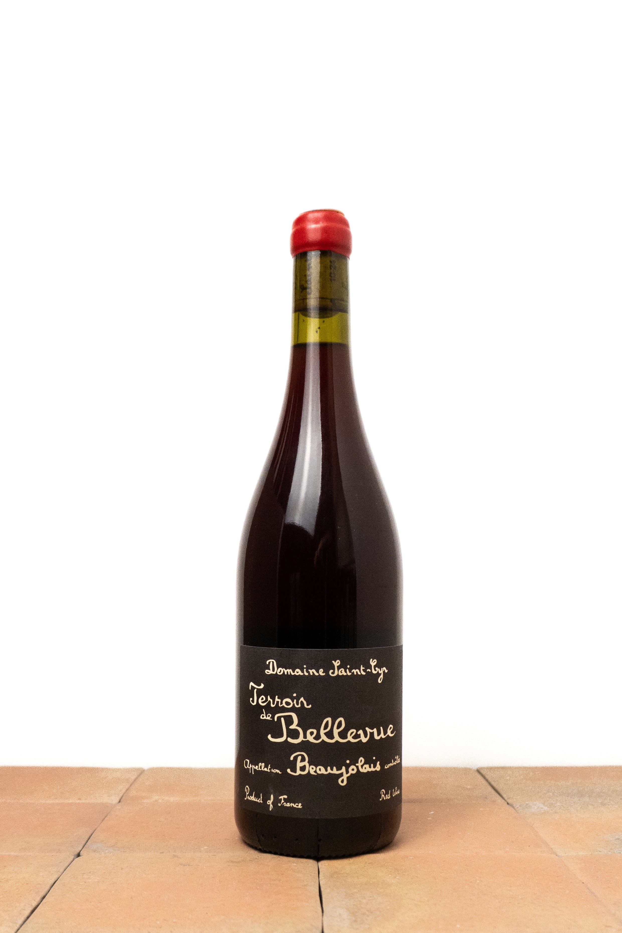 Beaujolais rouge "Terroir de Bellevue" 2023 - Domaine Saint Cyr (BD & vin nature)