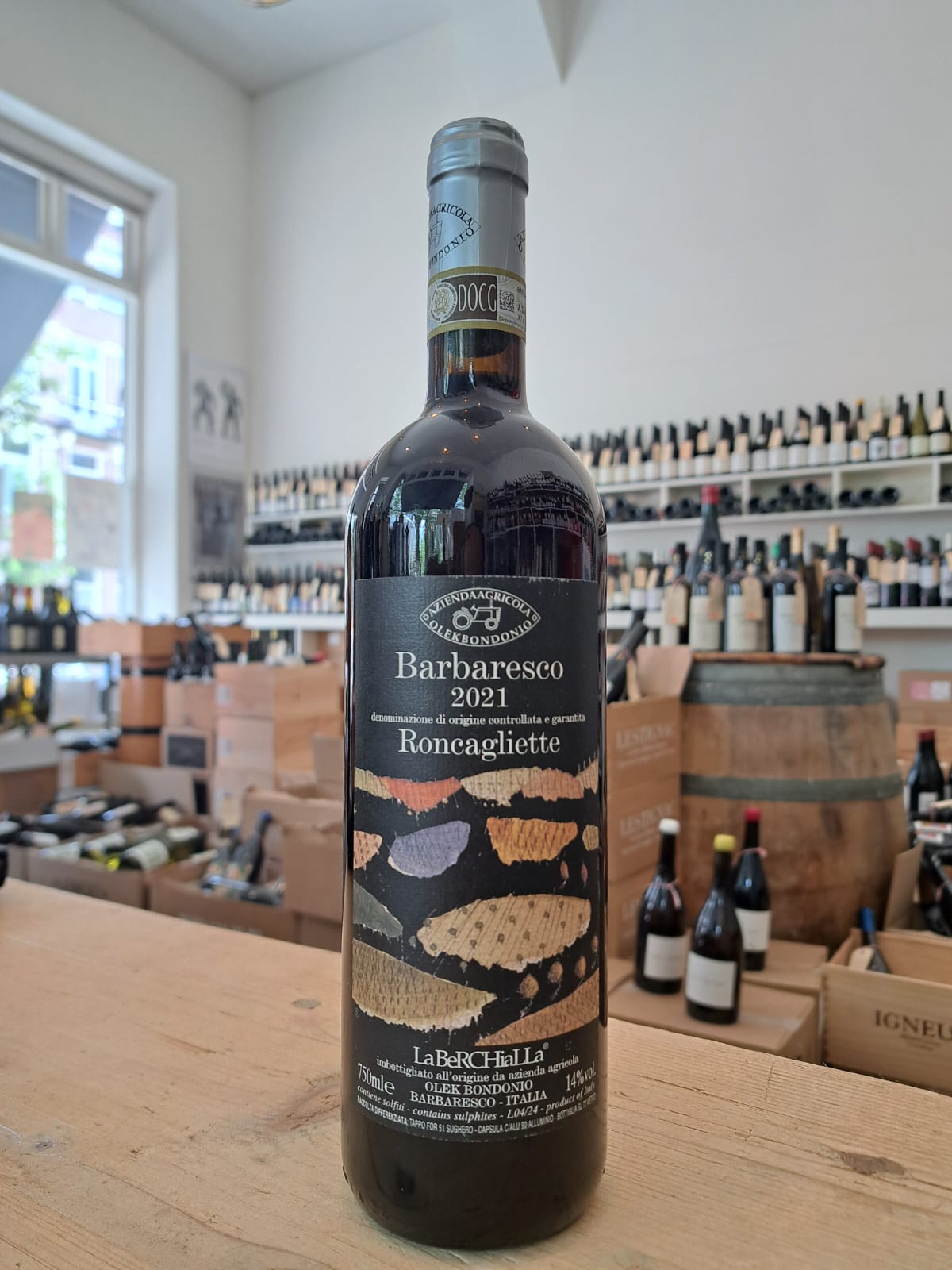 Barbaresco "Roncagliette" 2022 - Olek Bondonio (vin nature)