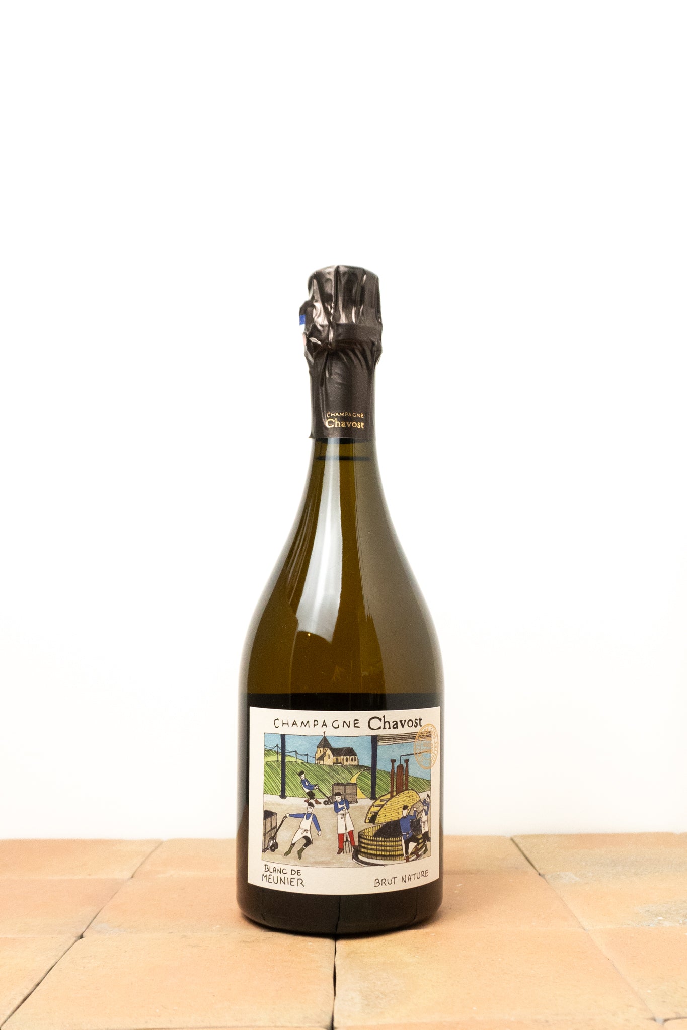 Champagne "Blanc de Meunier" Brut Nature SA - Chavost (vin nature)