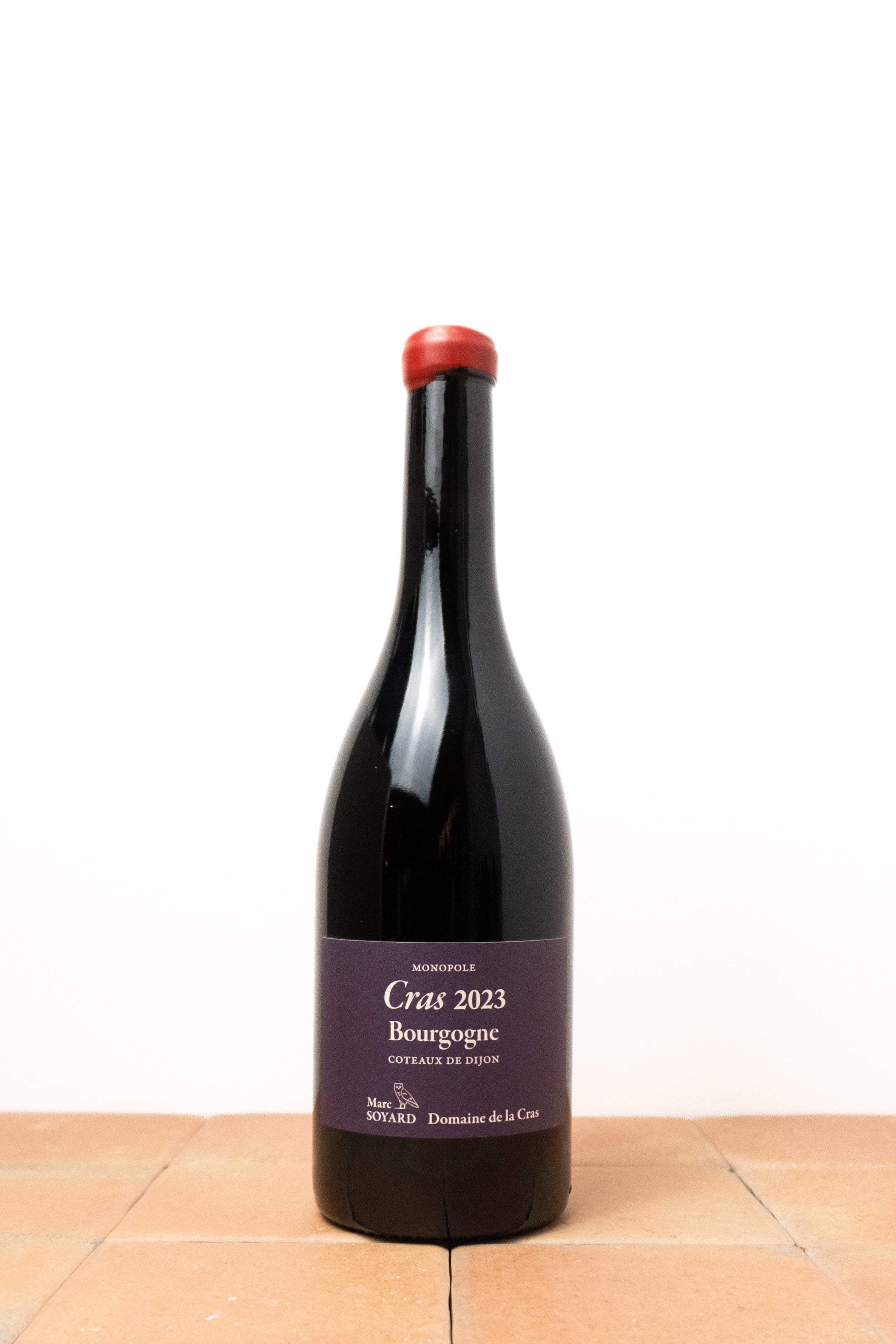 Coteaux de Dijon Bourgogne rouge "Cras" (op allocatie) 2024 - Domaine de la Cras (BD & vin nature)