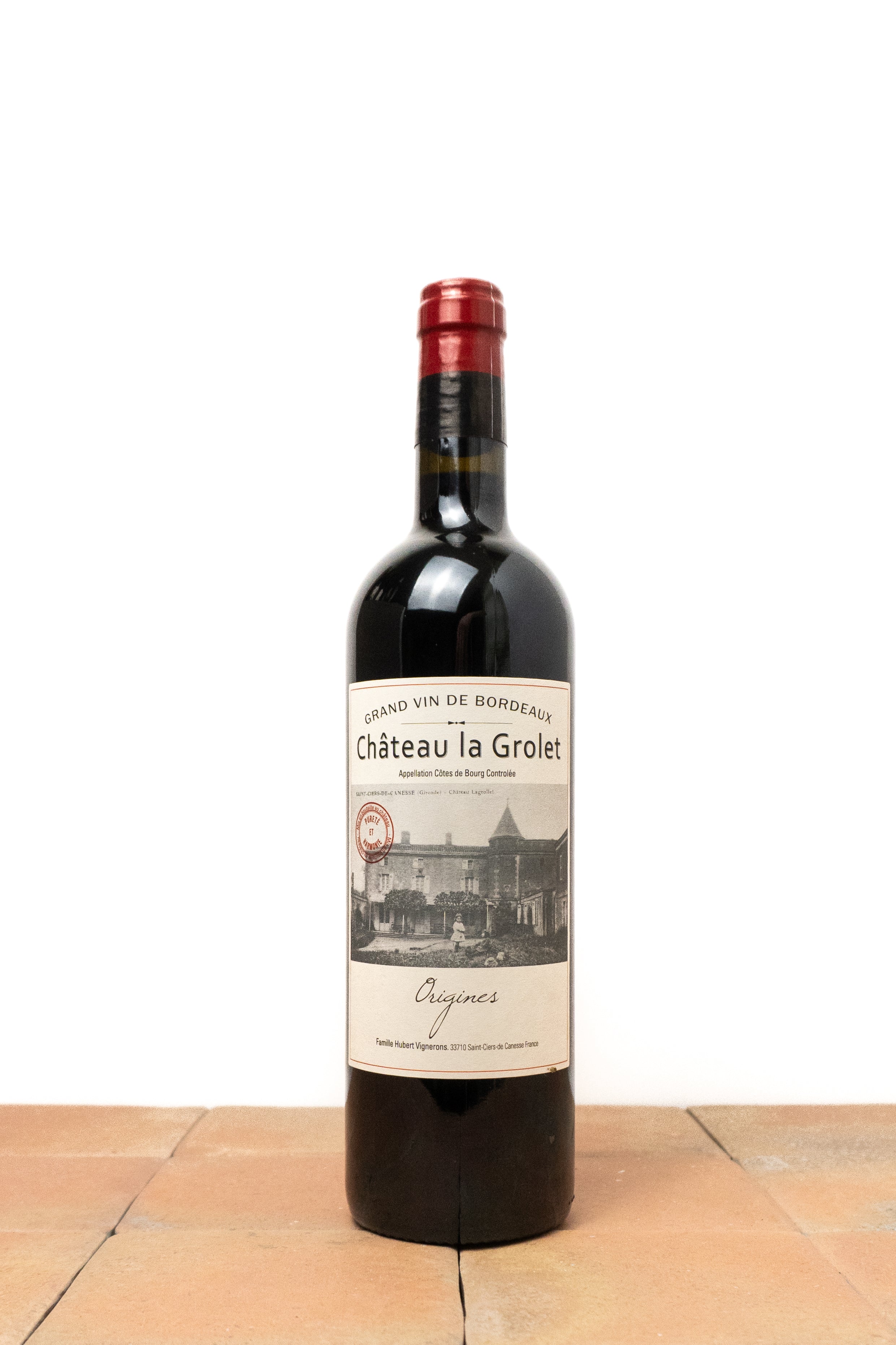 Côtes de Bourg "Origines" 2021 - Château Grolet (BD) 