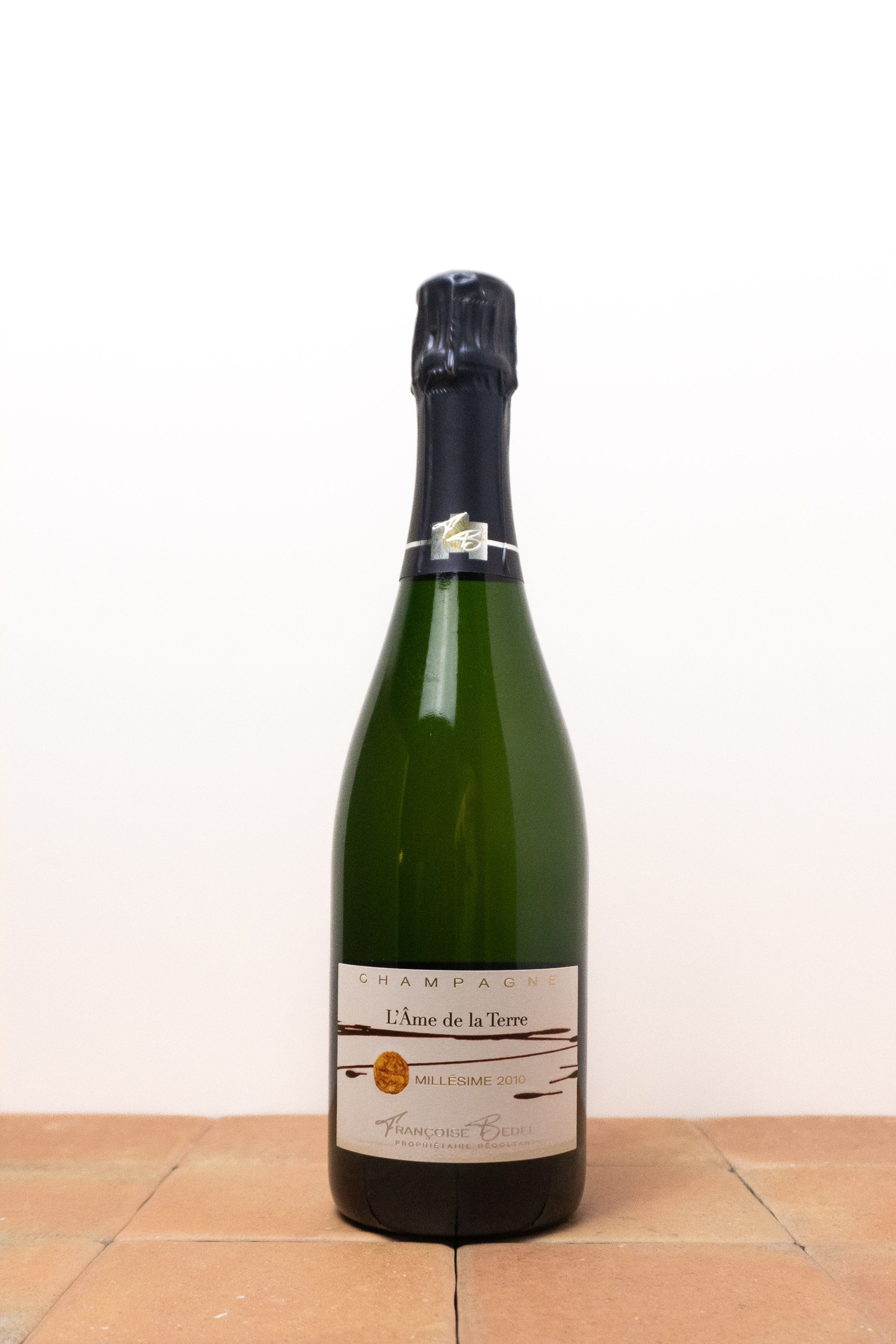 Champagne "L'Ame de la Terre" Extra Brut 2010 - Françoise Bedel