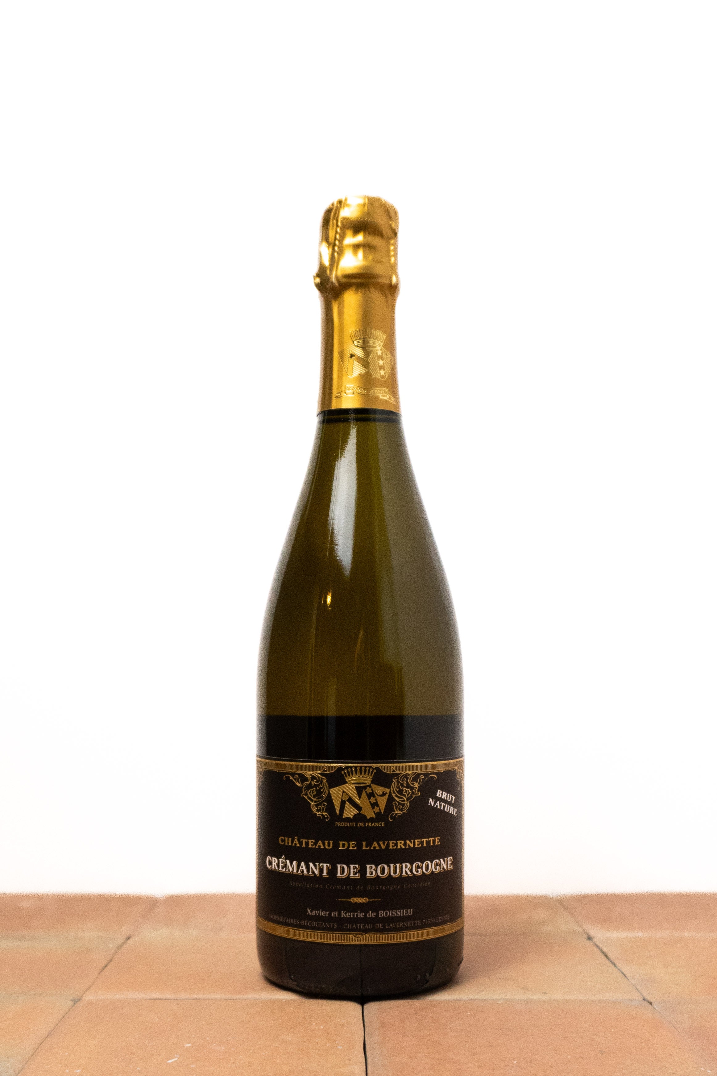 Crémant de Bourgogne Brut Nature NV NV - Château de Lavernette (BD &amp; vin nature)