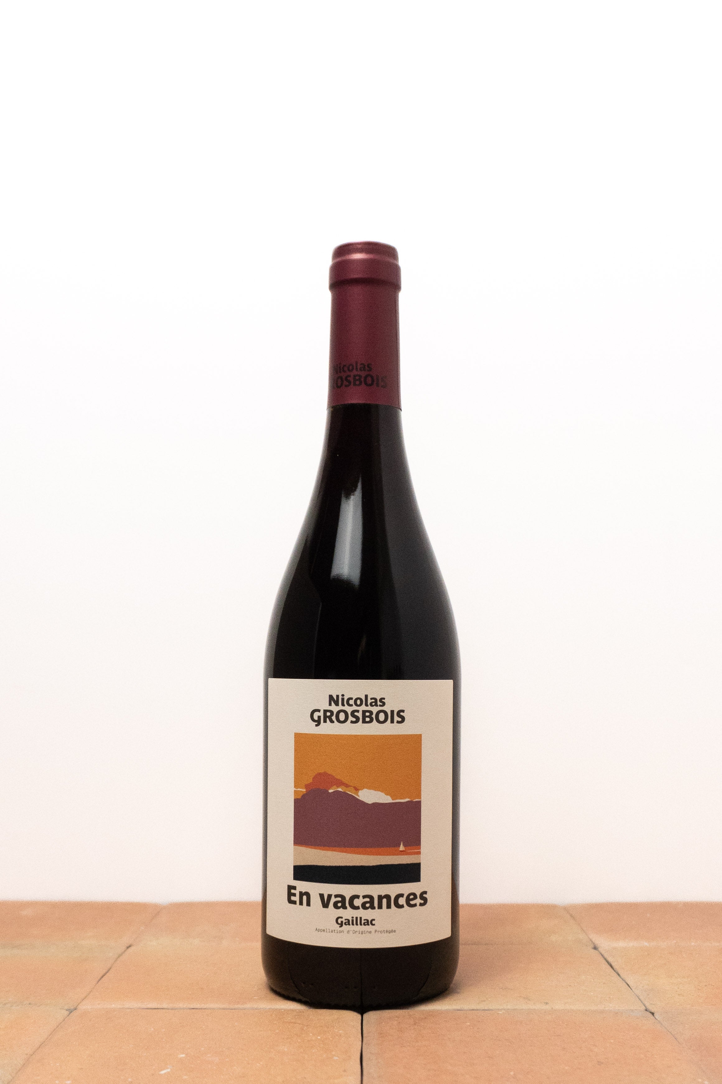 Gaillac rouge "en Vacances" 2022 - Domaine de Grosbois (BD &amp; vin nature)