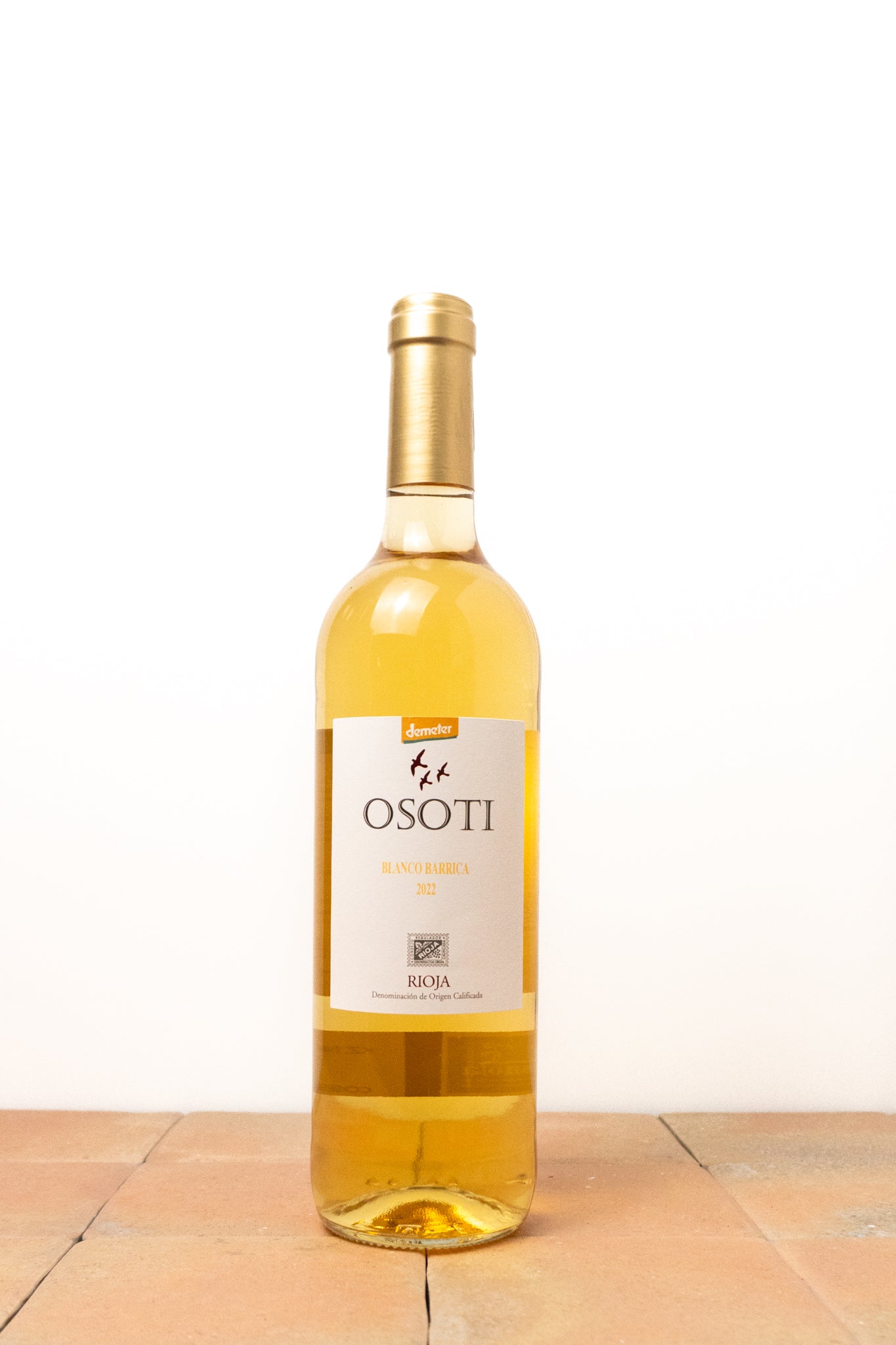 Rioja blanco barrica 2022 - Vinedos Ruiz Jimenez Osoti