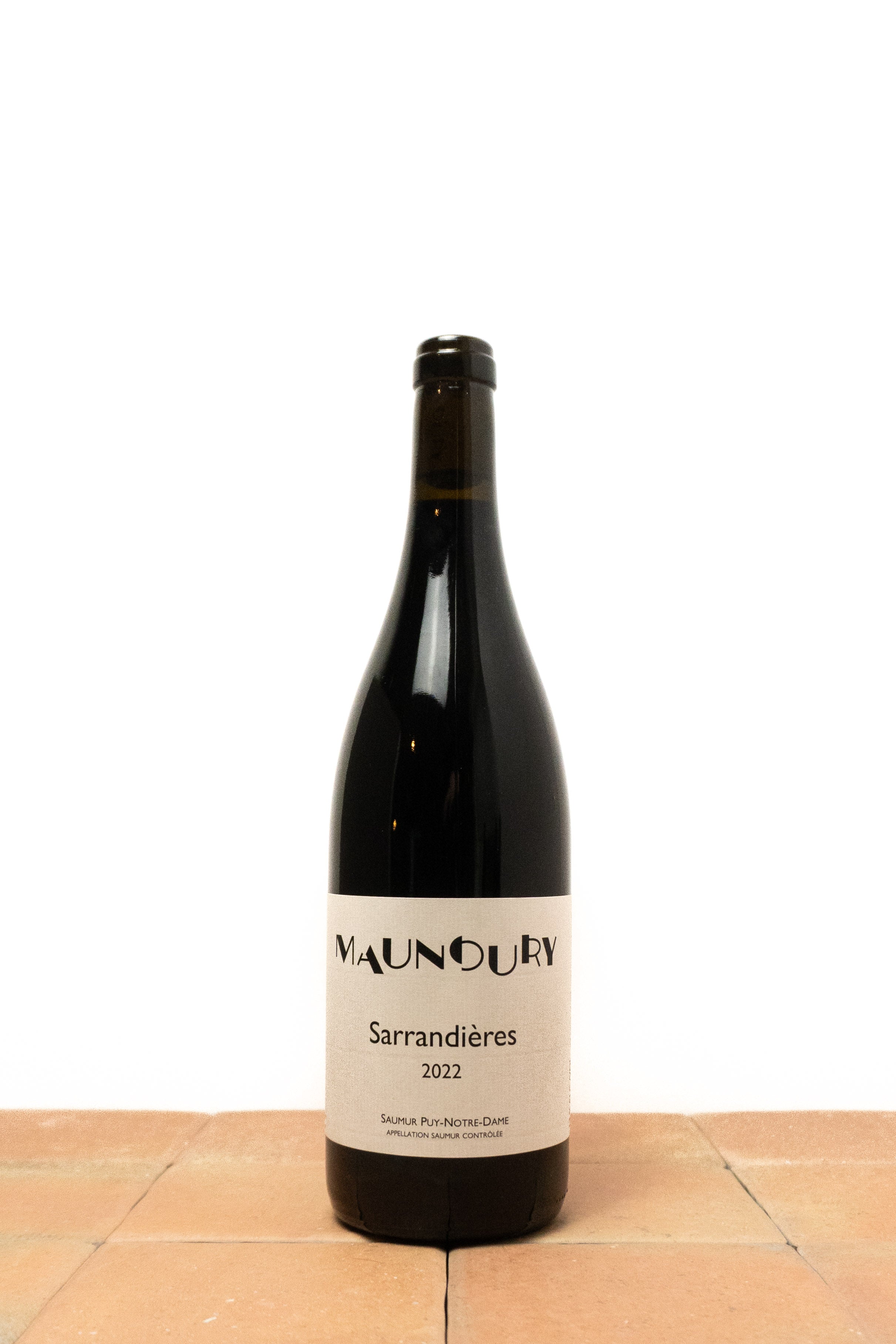 Saumur Puy-Notre-Dame rouge "Sarrandières" 2022 - Maunoury (BD & vin nature)