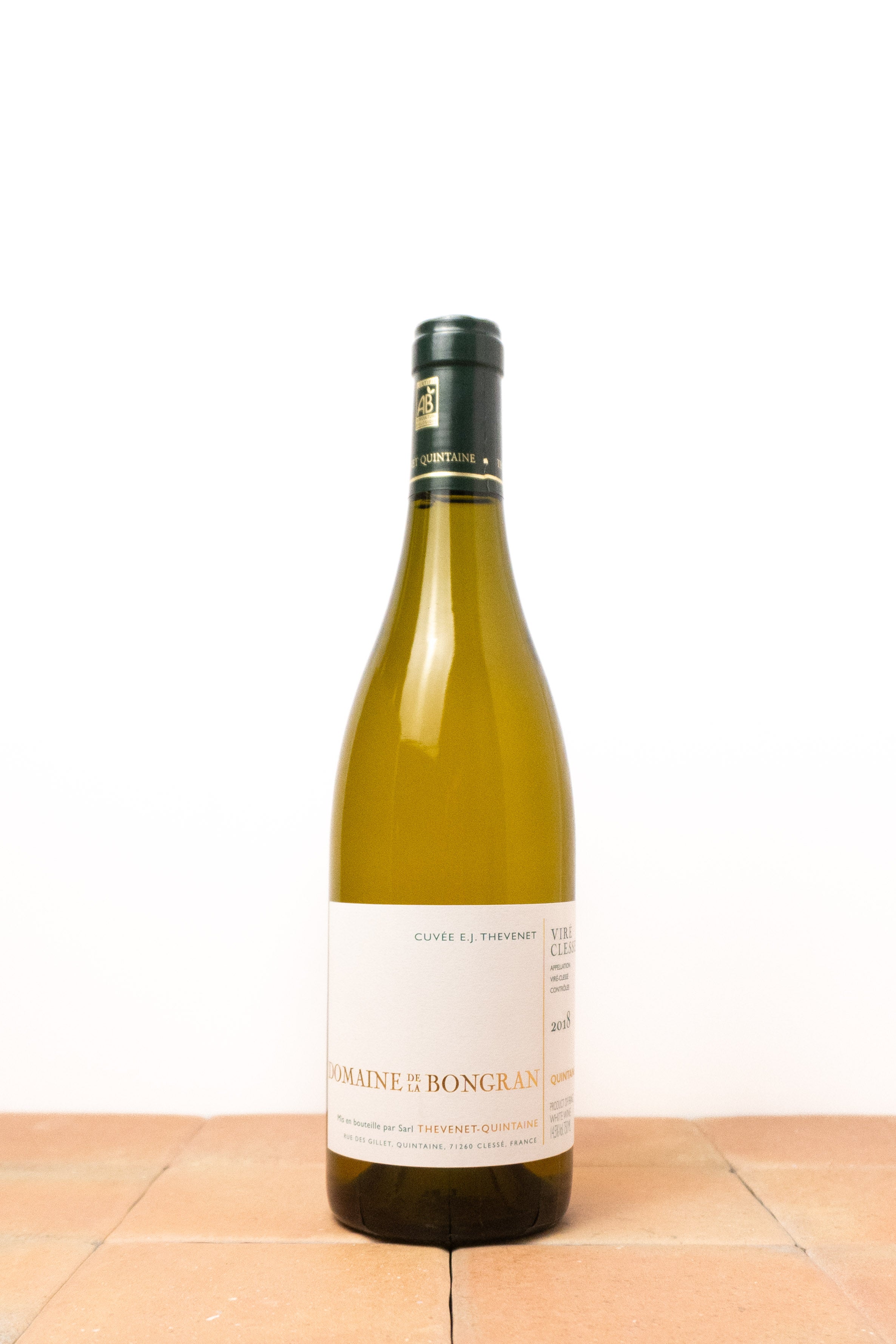 Viré Clessé - Bongran "Quintaine" - Thevenet et Fils