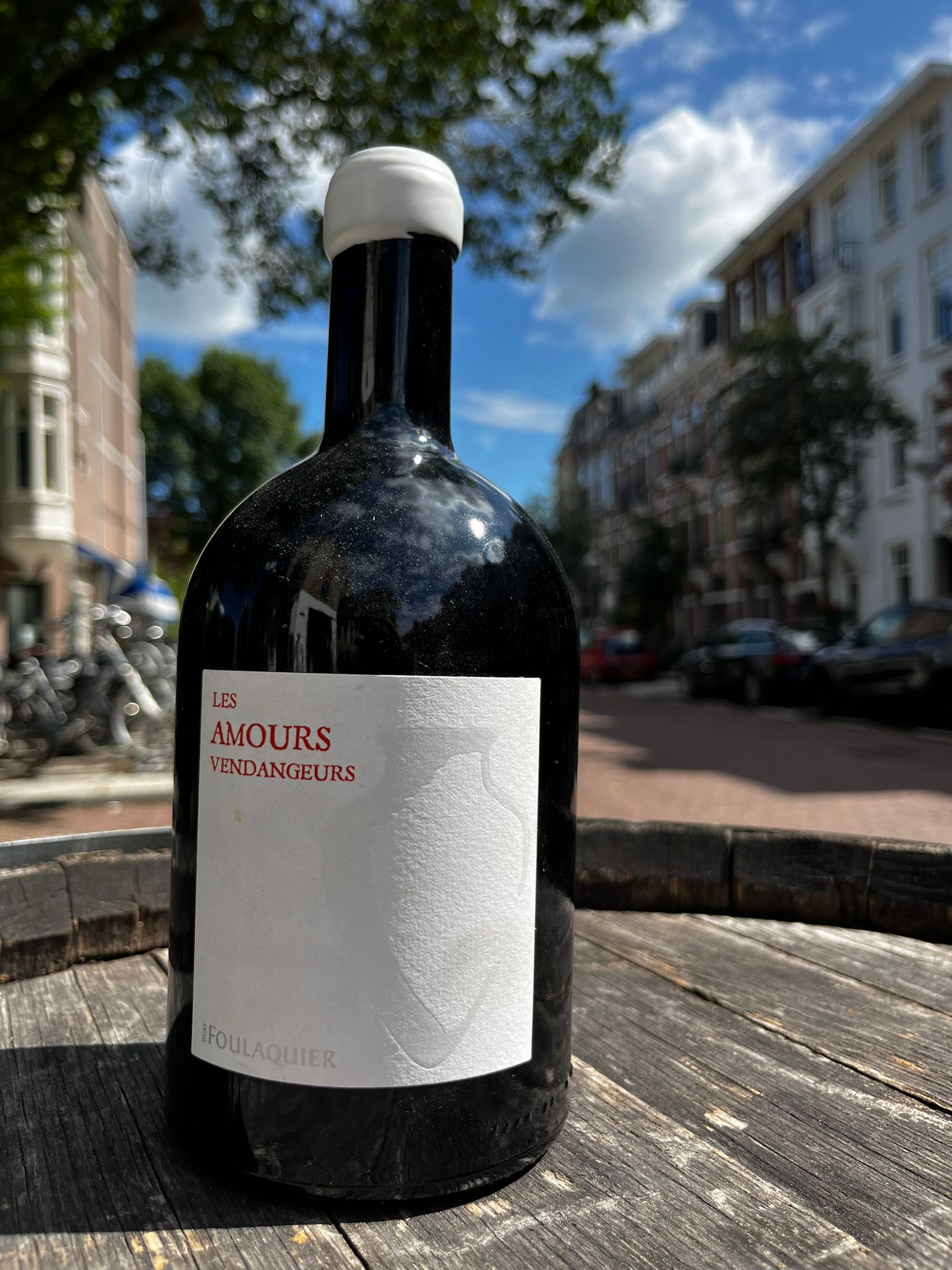 Vin de France Les Amoures Vendangeurs rouge 2022 - Mas Foulaquier (BD & vin nature)