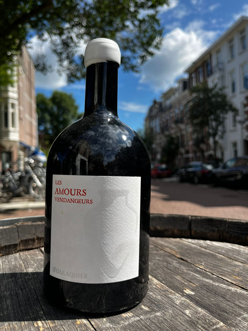 Vin de FranceLes Amoures Vendangeurs rouge 2022 - Mas Foulaquier (BD & vin nature)