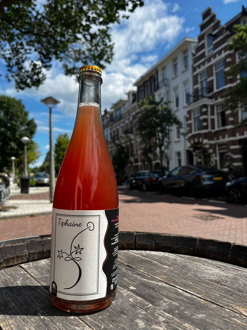 Tiphaine PET NAT rosé 2023 - Les Vignes Herbel (BD & vin nature)