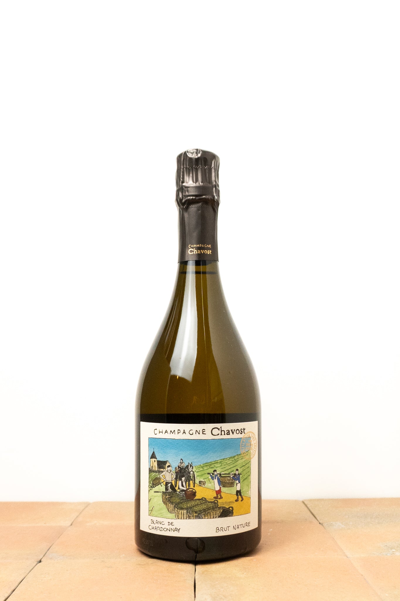 Champagne "Blanc de Chardonnay" Brut Nature SA - Chavost (vin nature)