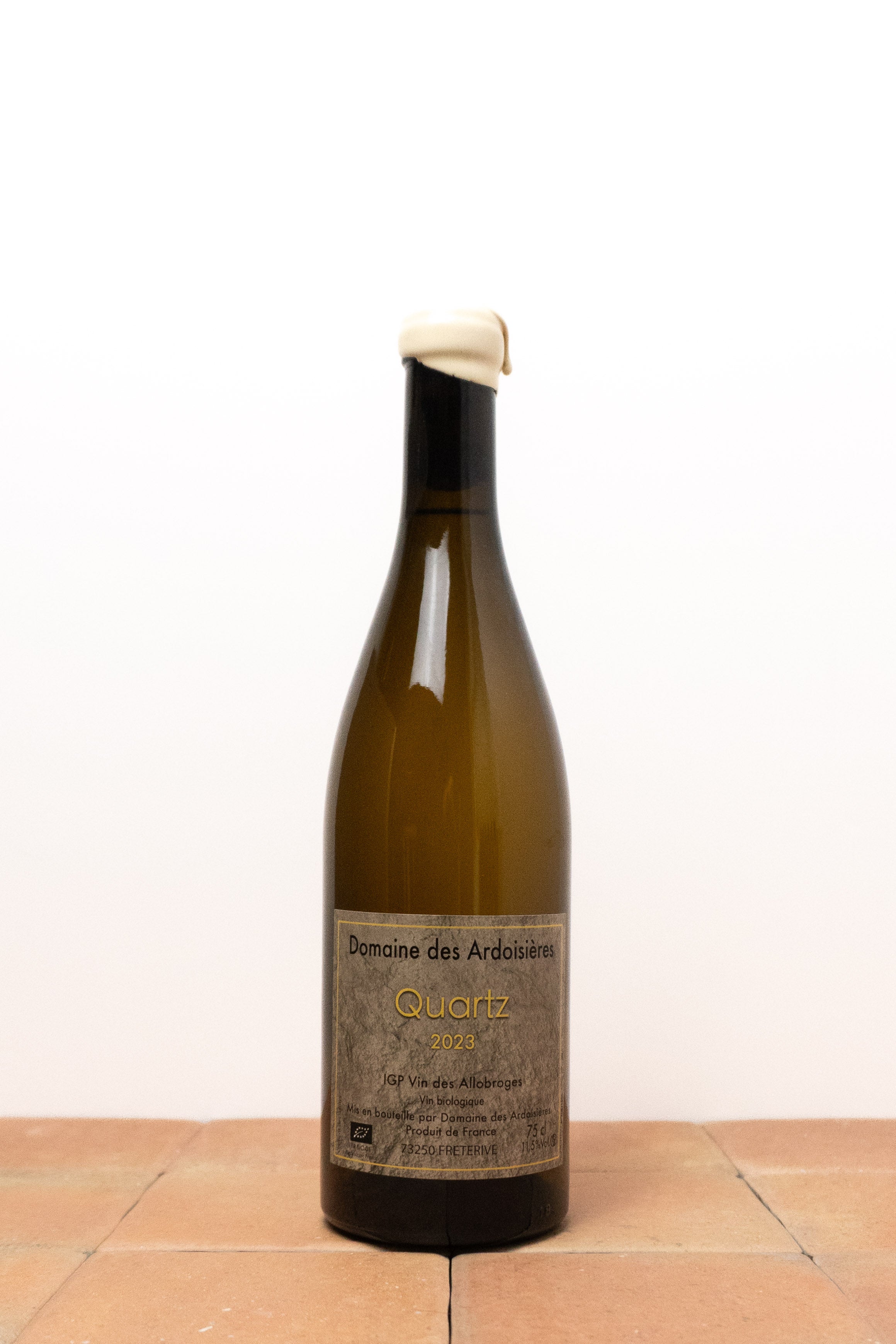Quartz blanc 2023 - Domaine des Ardoisières (BD & vin nature)