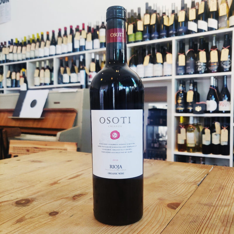 Rioja Crianza negro DOC 2016 - Bodegas Osoti - Pieksman Wijnen