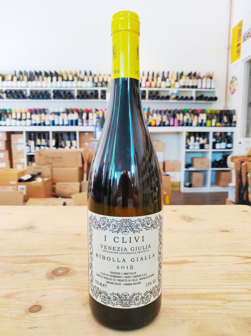 Ribolla Gialla Colli del Friuli 2018 - I Clivi di Ferdinando Zanusso & Figlio - Pieksman Wijnen