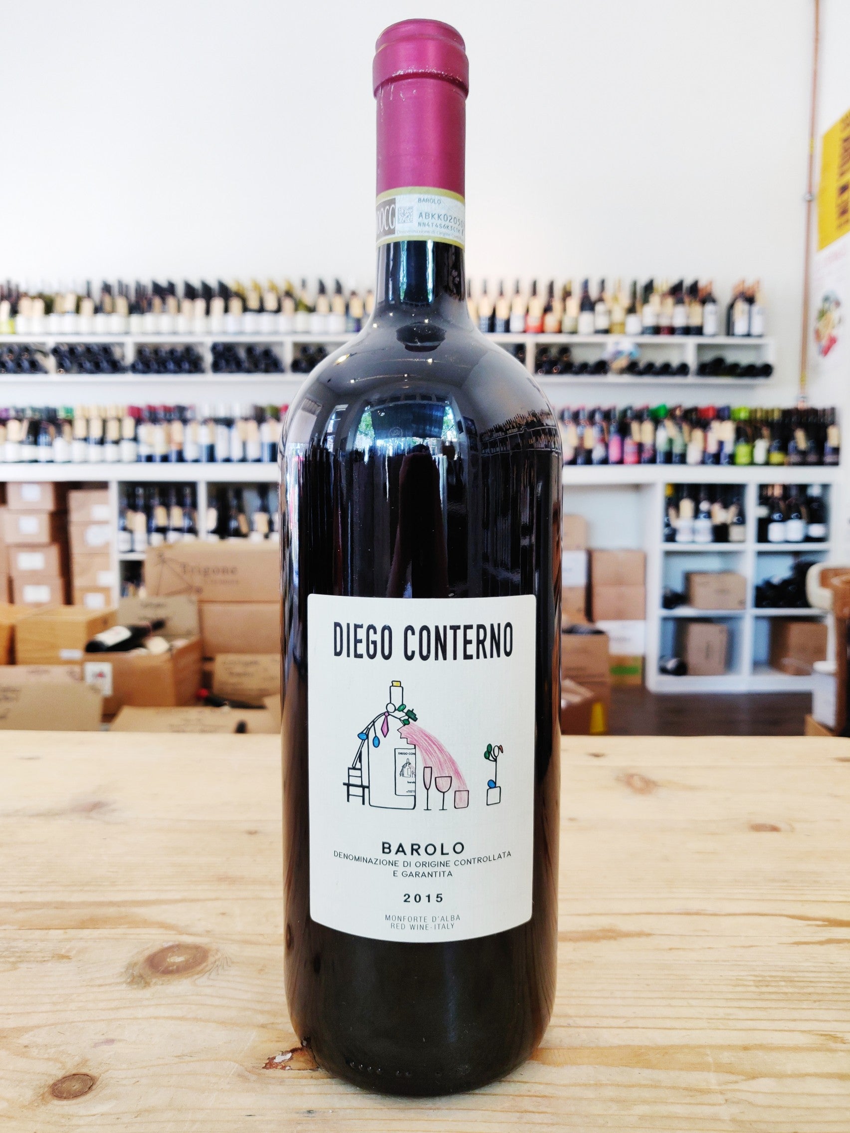 MAGNUM Barolo DOCG 2015 150cl - Diego Conterno - Pieksman Wijnen