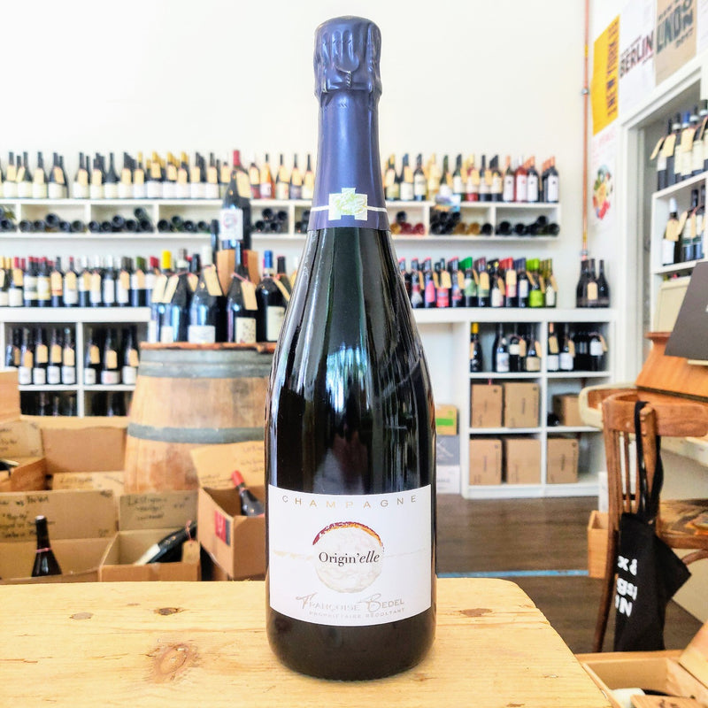 Champagne "Origin'Elle" Extra Brut 2015 - Françoise Bedel - Pieksman Wijnen