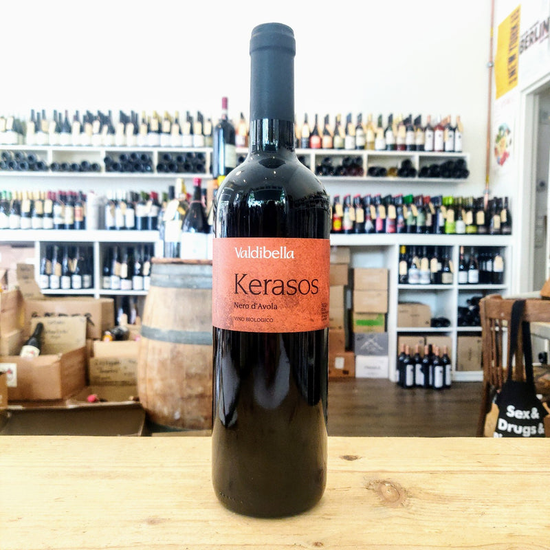 Sicilia  "Kerasos" Nero d'Avola rosso 2018 - Valdibella - Pieksman Wijnen