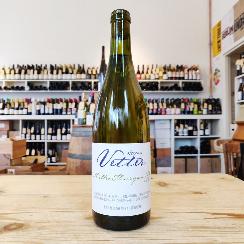 Muller-Thurgau 2018 - Stefan Vetter-(Muller) - Pieksman Wijnen