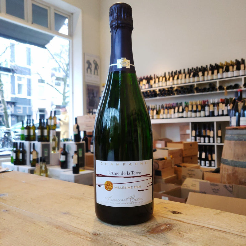 Champagne "L'Ame de la Terre" Extra Brut 2006 - Françoise Bedel - Pieksman Wijnen