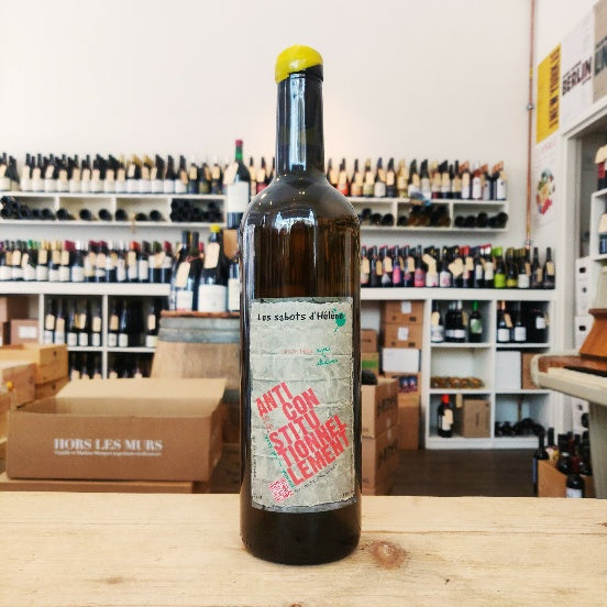 Anticonstitutionnellement (amber / orange wine) 2020 - Les Sabots d'Hélène (Alban Michel) - Pieksman Wijnen