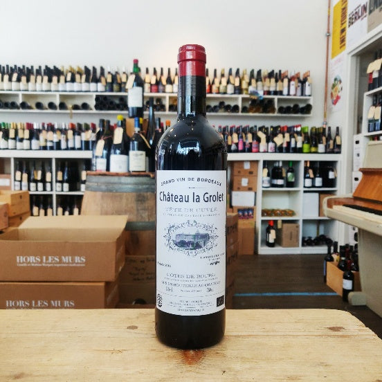 Côtes de Bourg "Prestige" Tête de Cuvée 2018 - Château la Grolet - Pieksman Wijnen