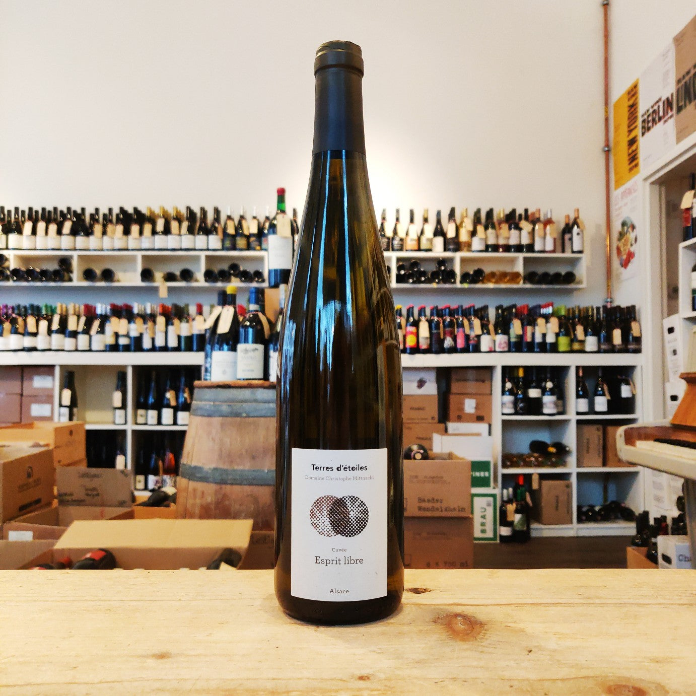 Riesling "Esprit Libre" nature 2018 - Domaine Christophe Mittnacht - Pieksman Wijnen