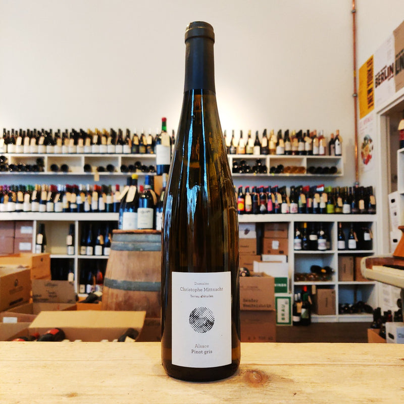 Pinot gris "Les Petits Grains" 2018 - Domaine Christophe Mittnacht FOTO - Pieksman Wijnen