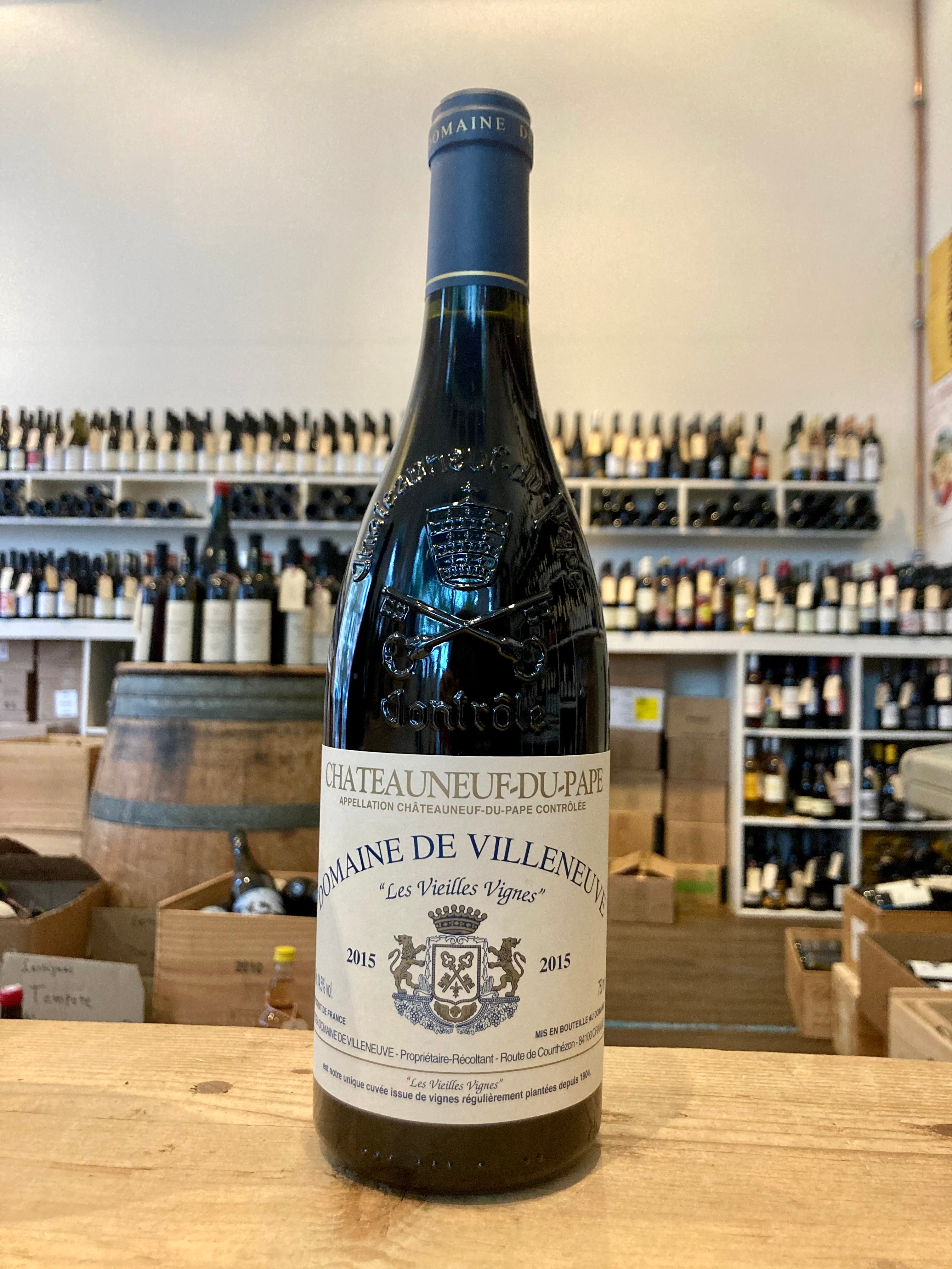 Châteauneuf du Pape "Les Vieilles Vignes"  2017 - Domaine De Villeneuve (BD)